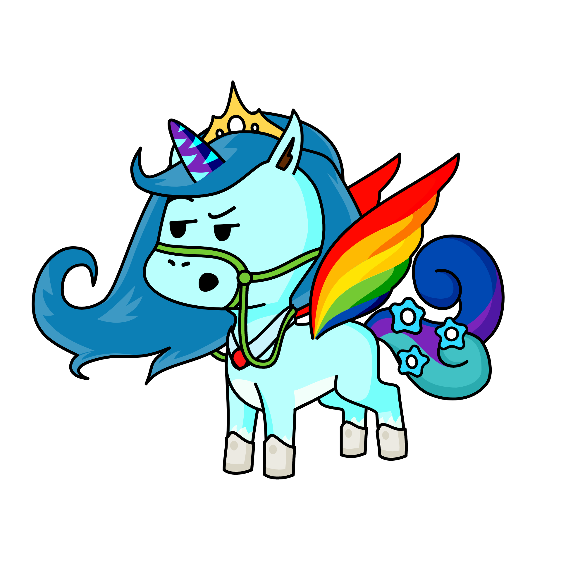 kjnfmkd, the unicorn