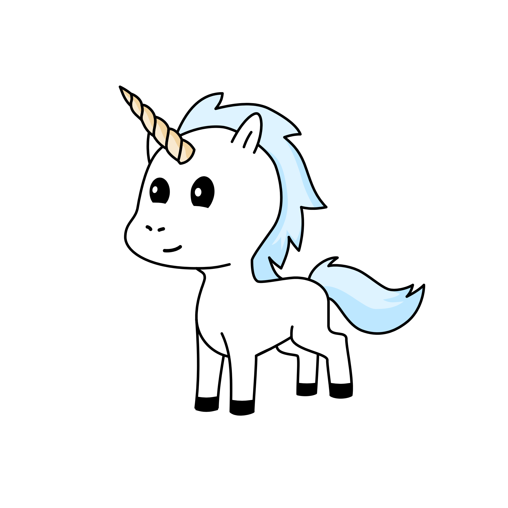 Icicle , the unicorn