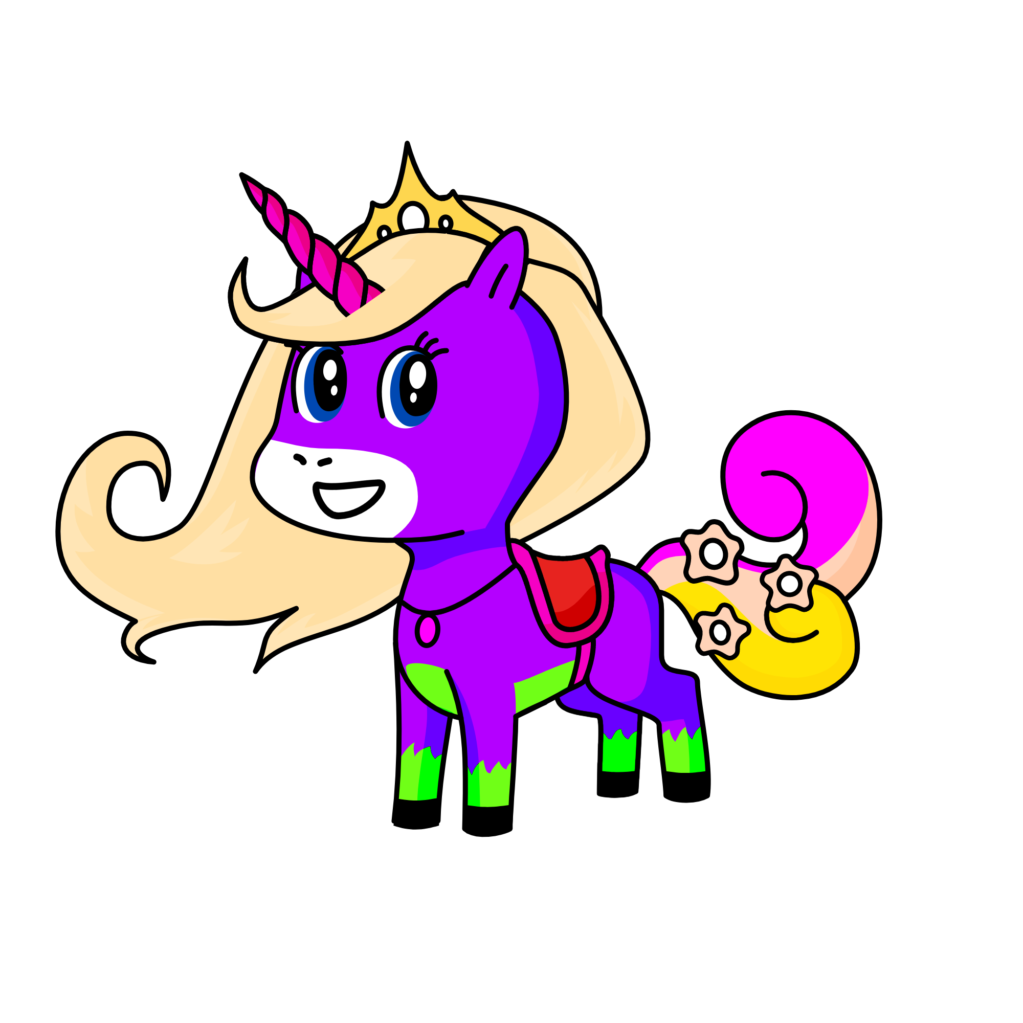 Barbie Robert, the unicorn