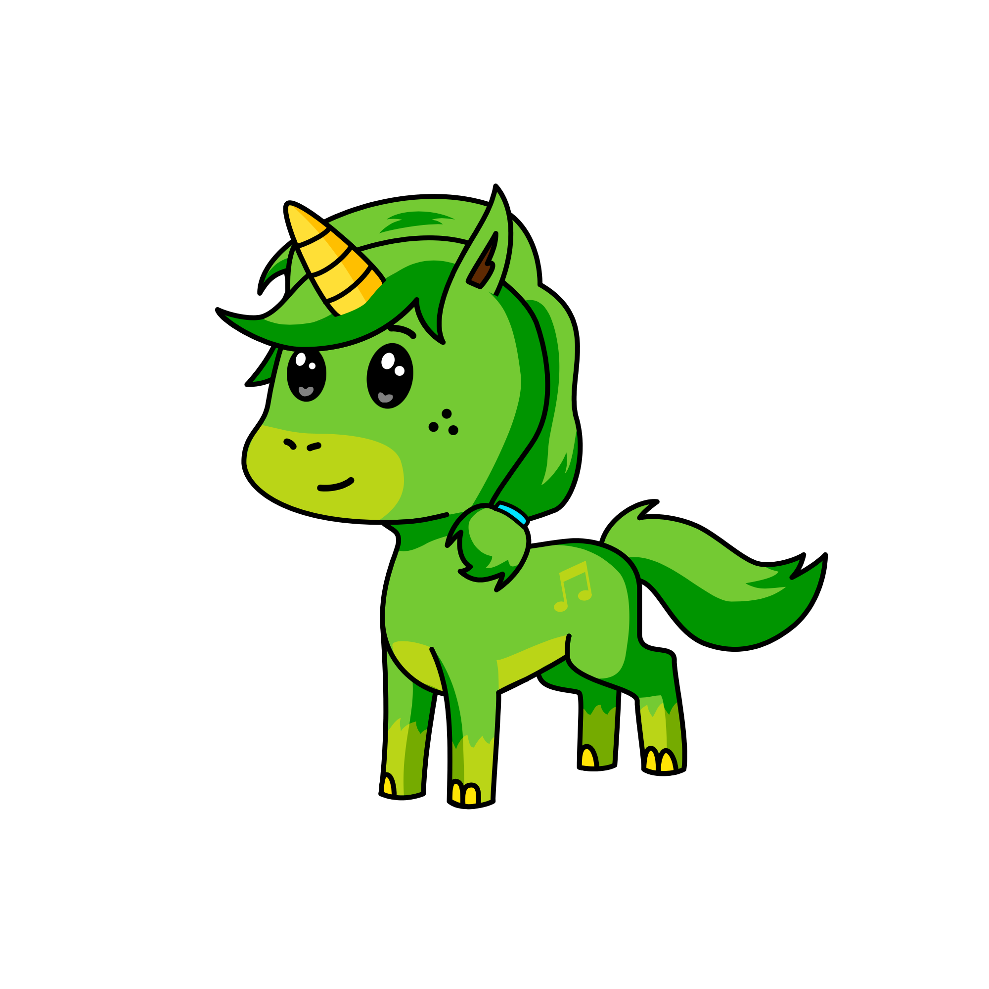 Forest unicorn 🦄 , the unicorn