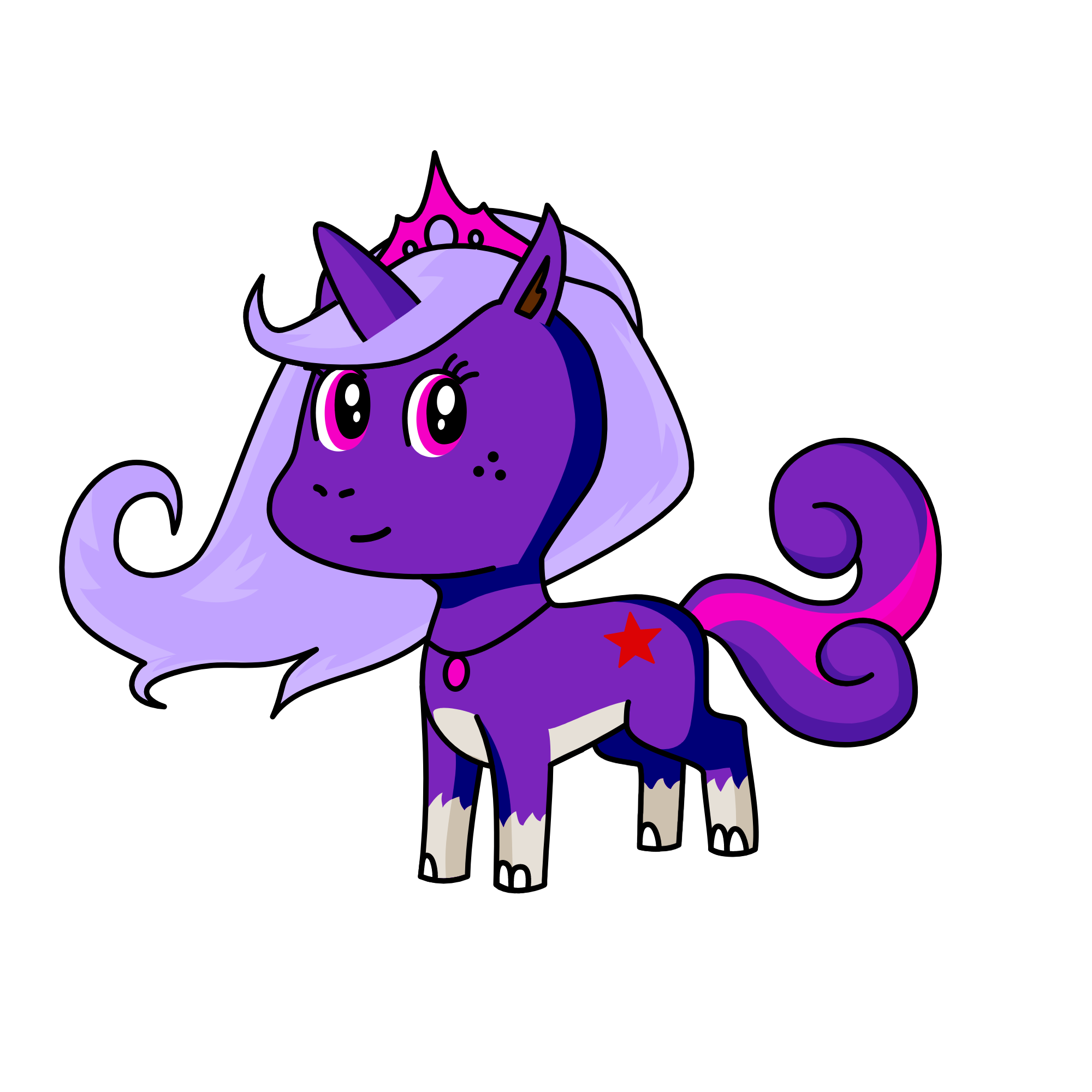 Princess Twilight Sparkle, the unicorn