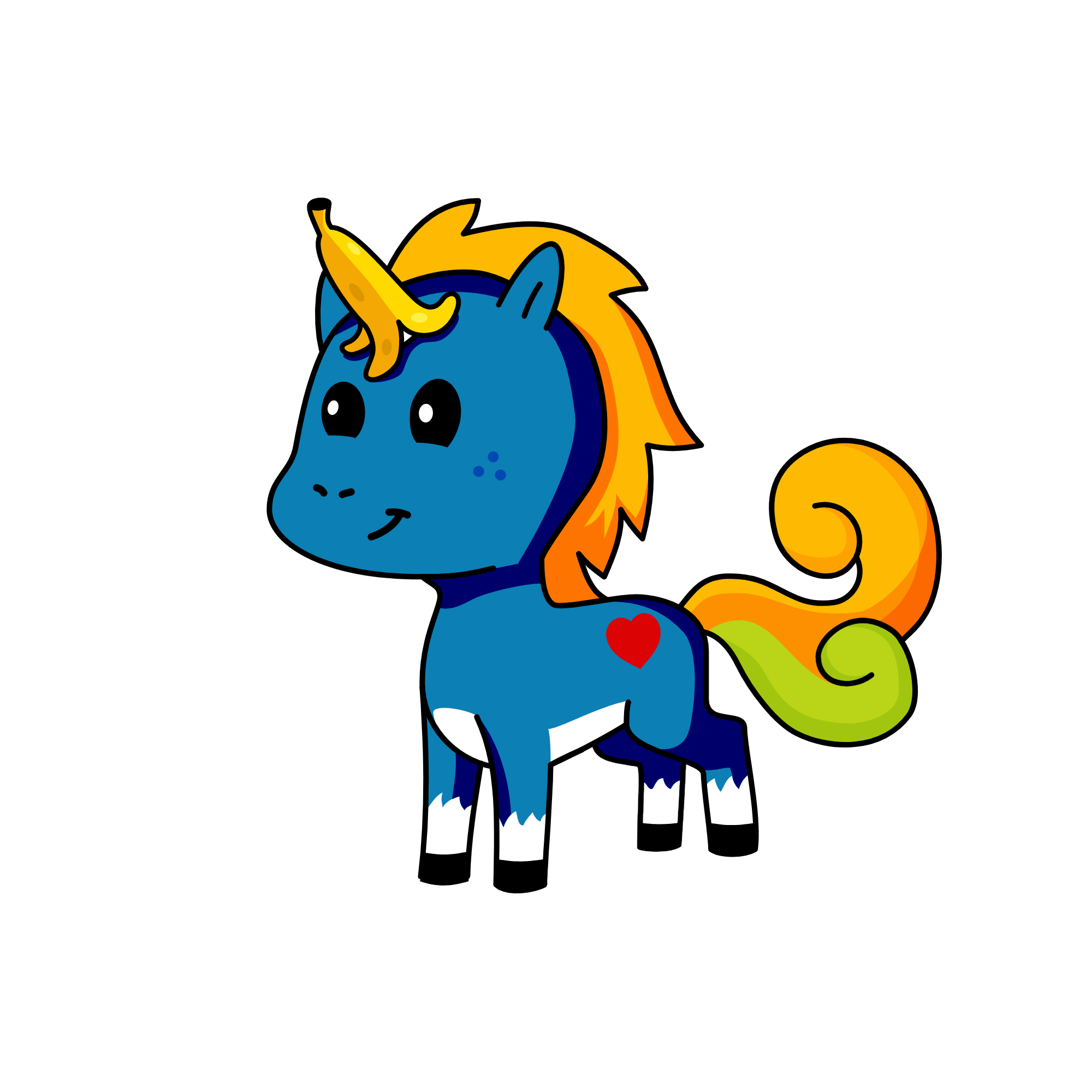 w, the unicorn