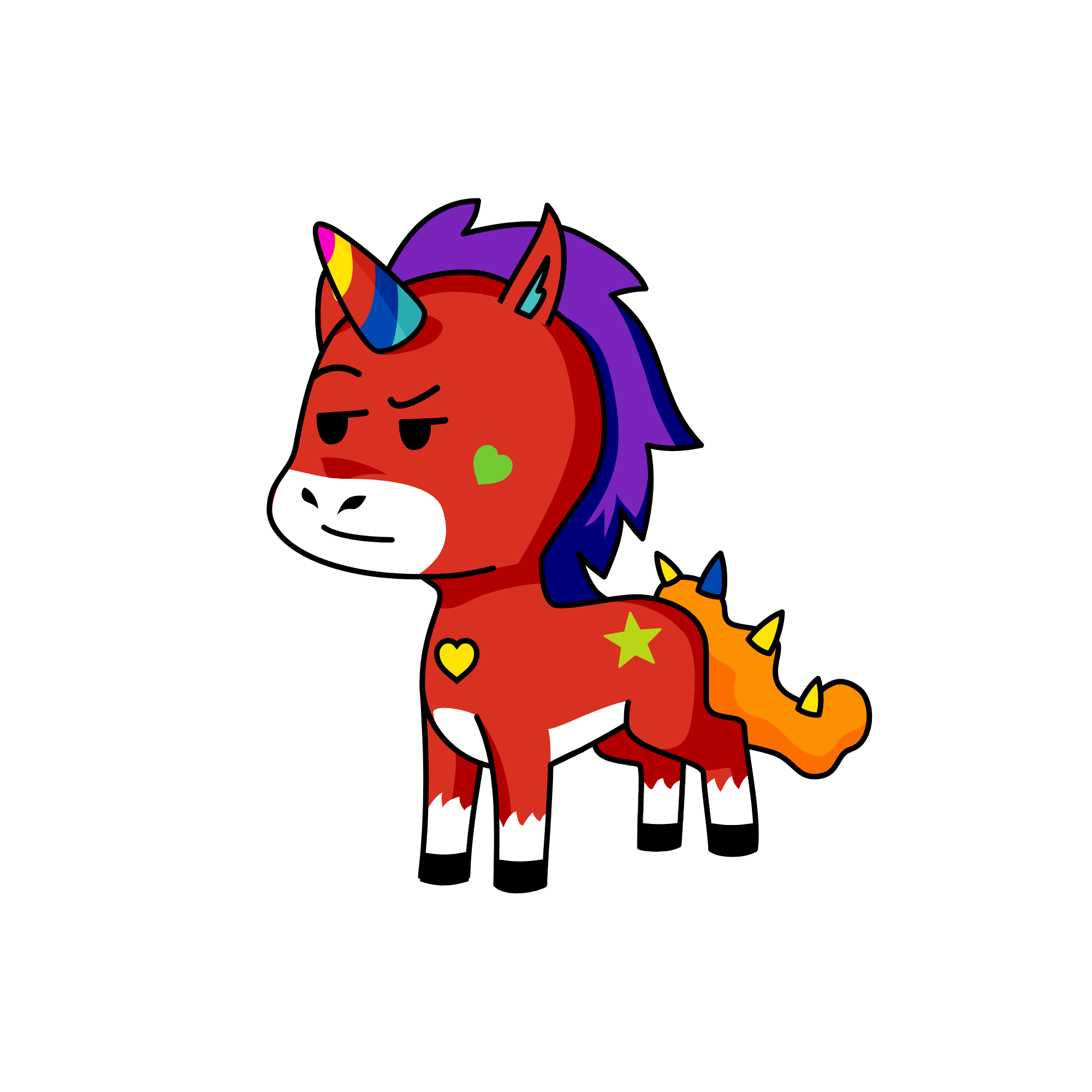 Lisa, the unicorn