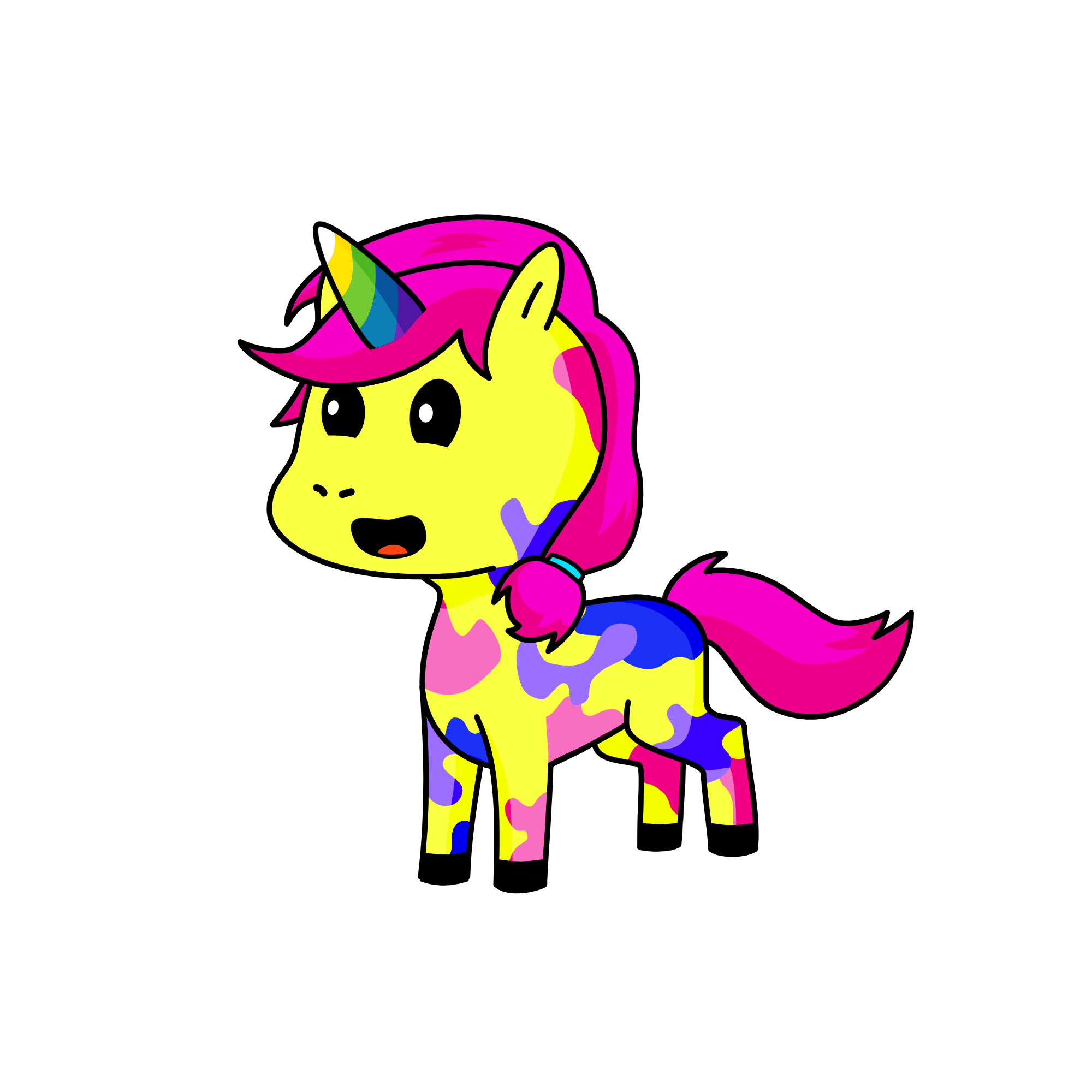 Joy, the unicorn