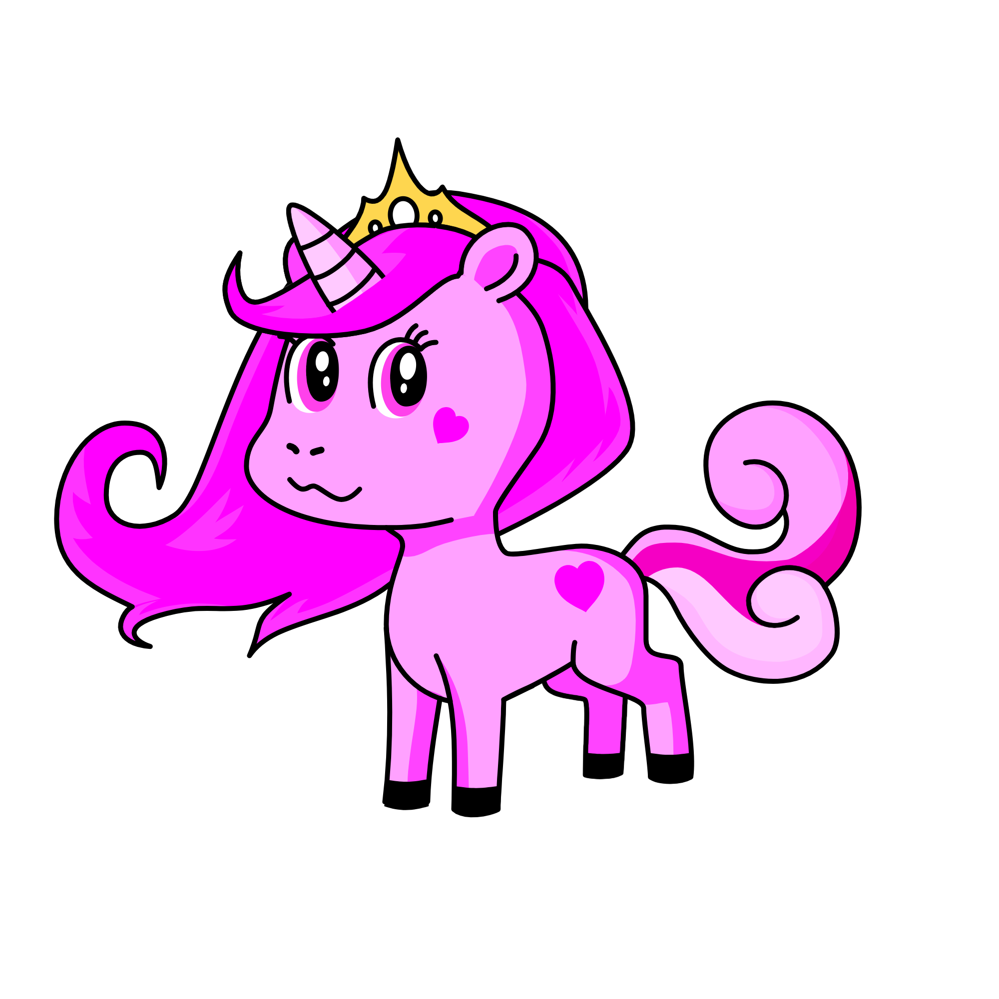 Love, the unicorn