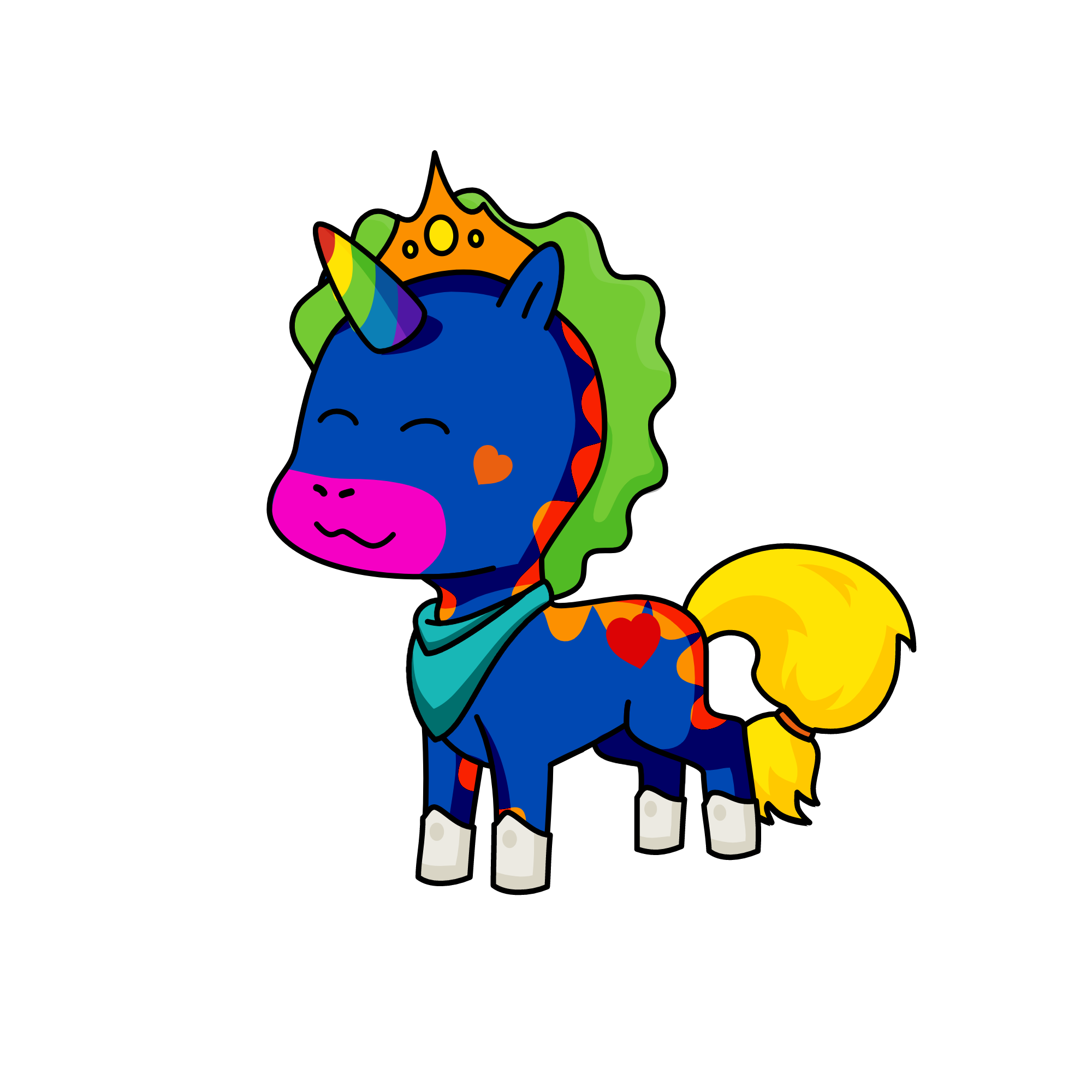 Lila, the unicorn