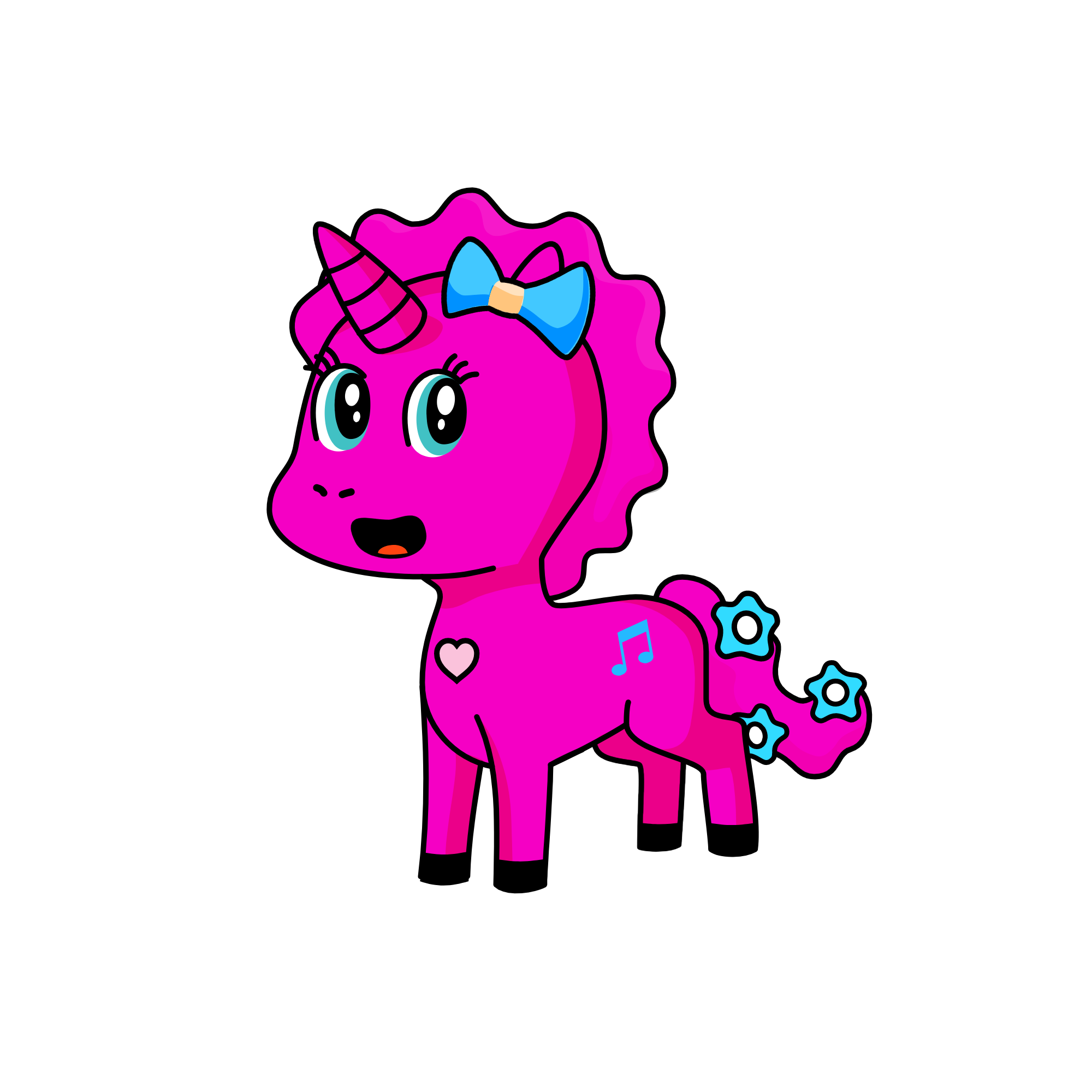 Pinkie Pie, the unicorn