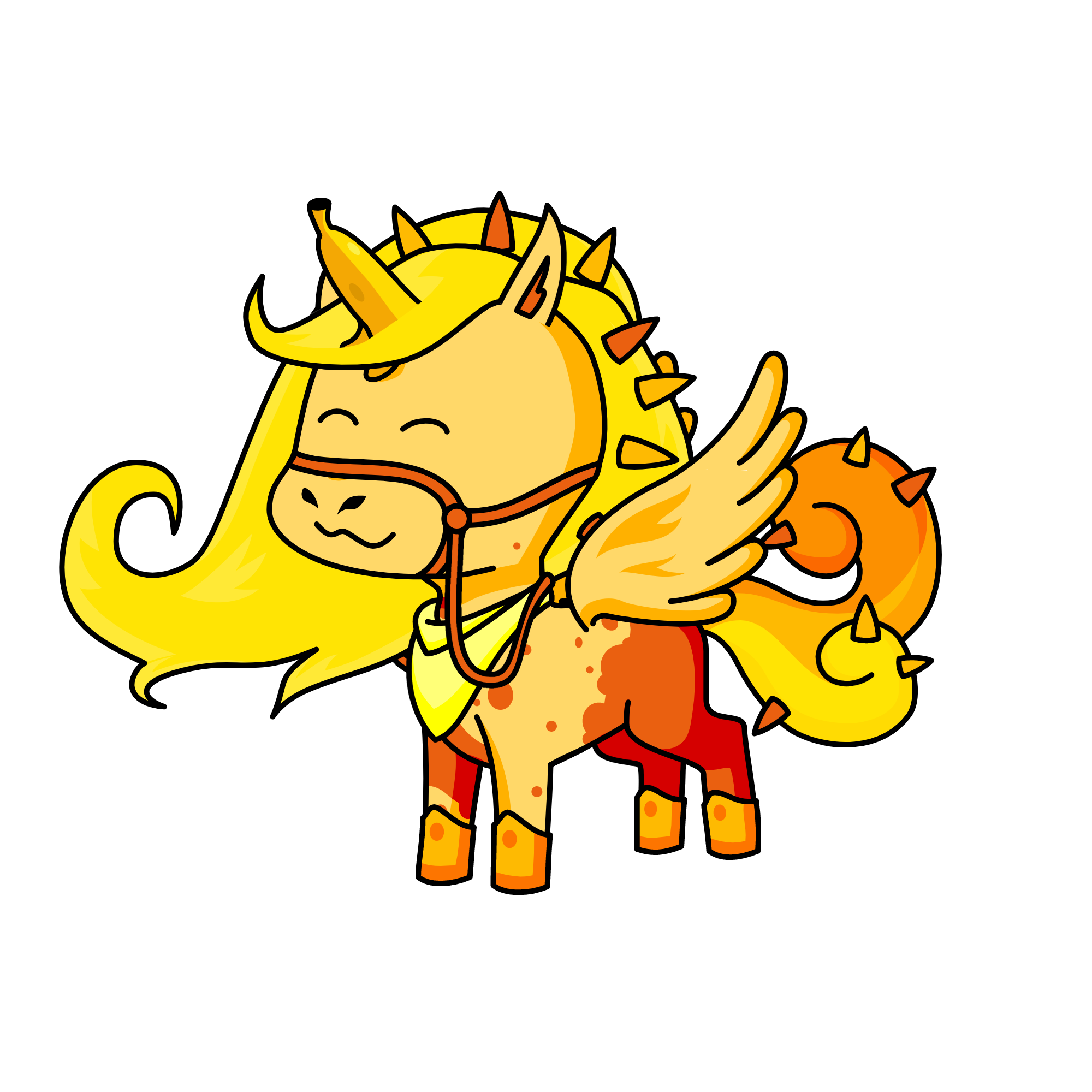Hannah Banana, the unicorn