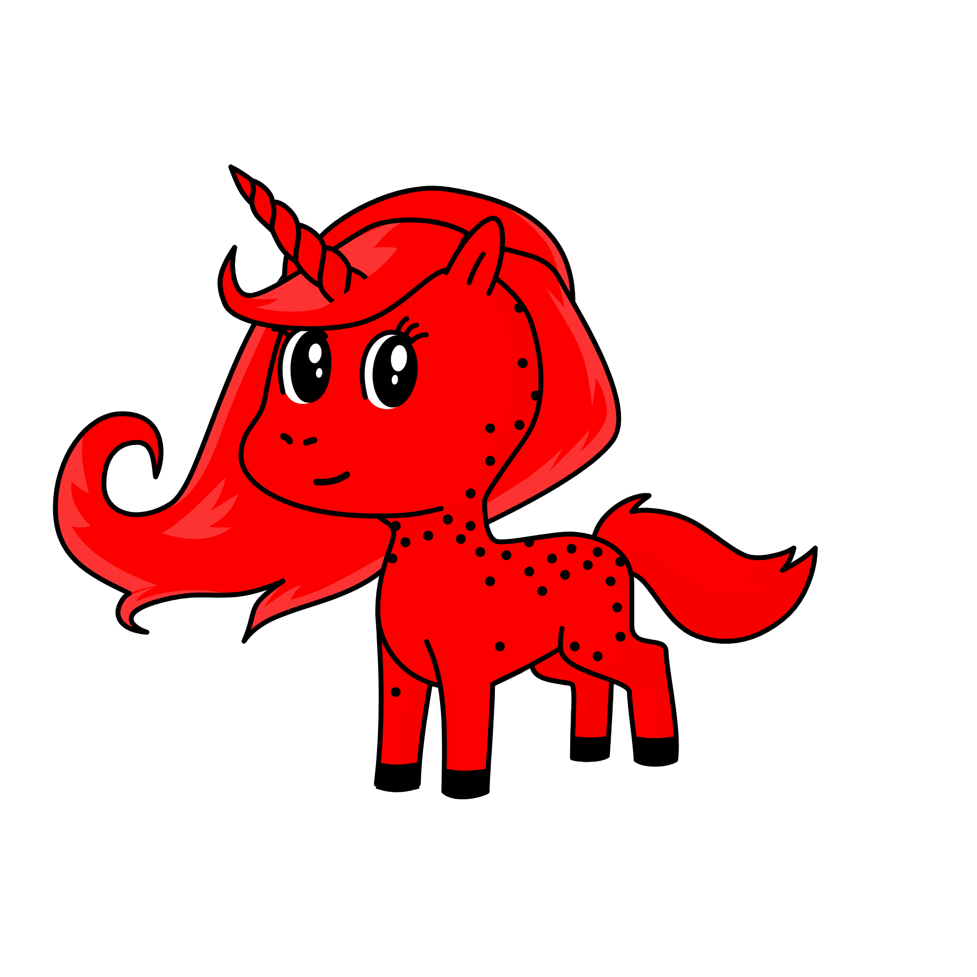 Melon, the unicorn