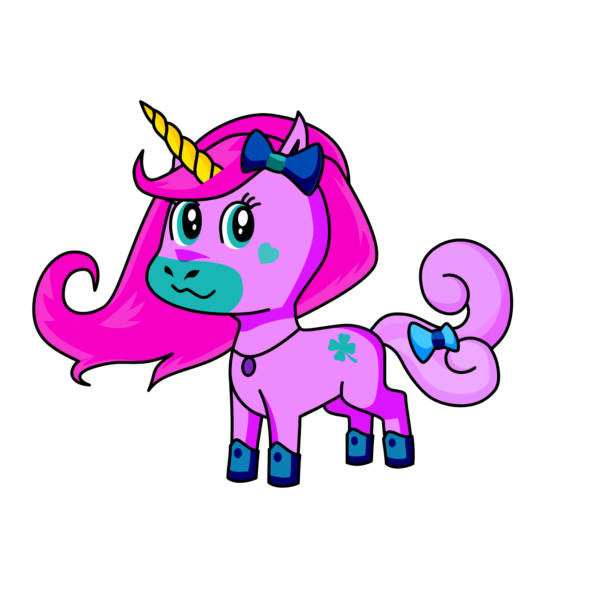 glitter pants, the unicorn