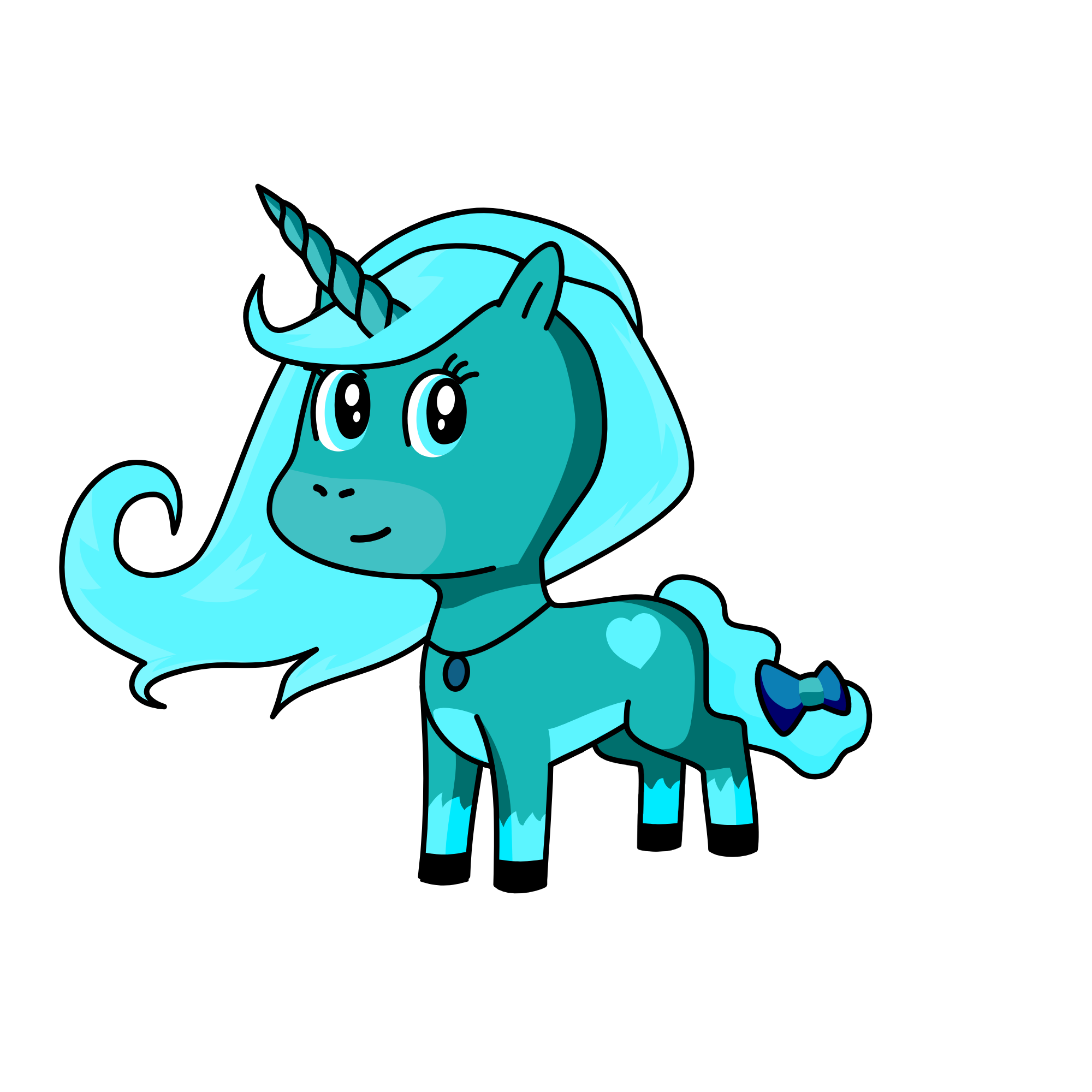 Luna, the unicorn
