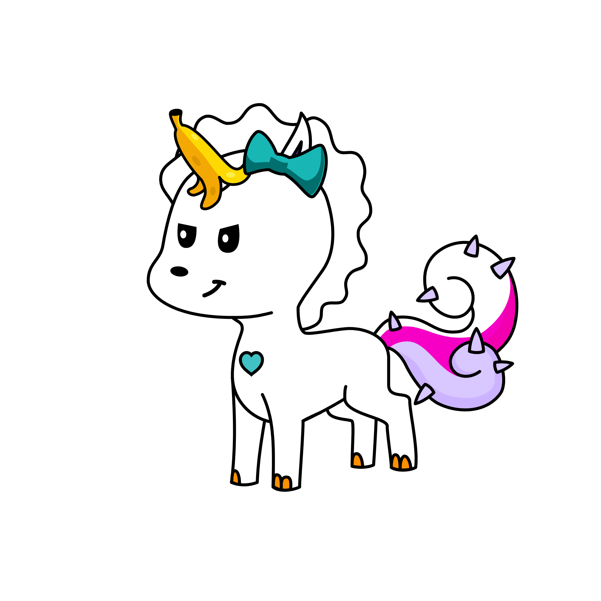  , the unicorn