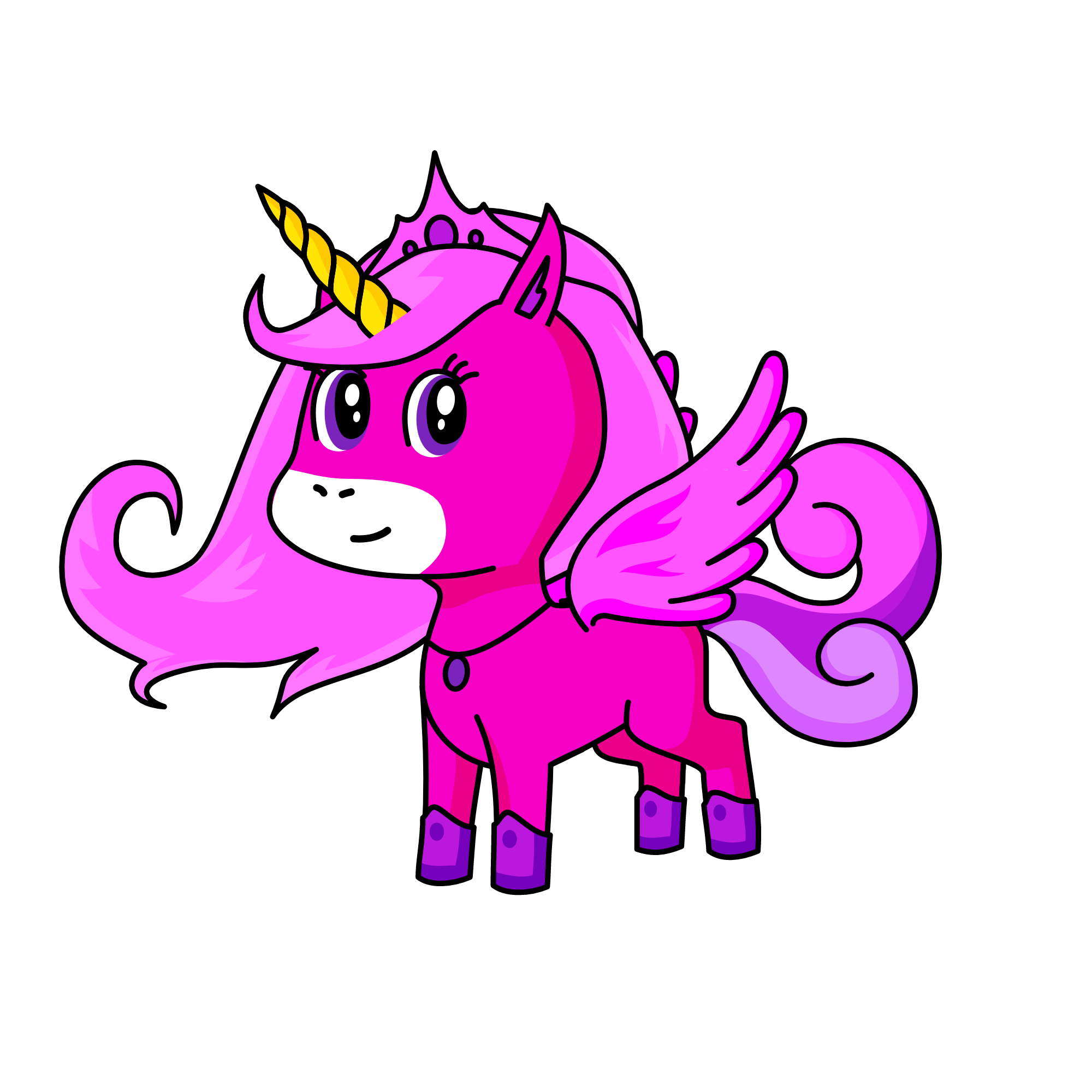 pinkey, the unicorn