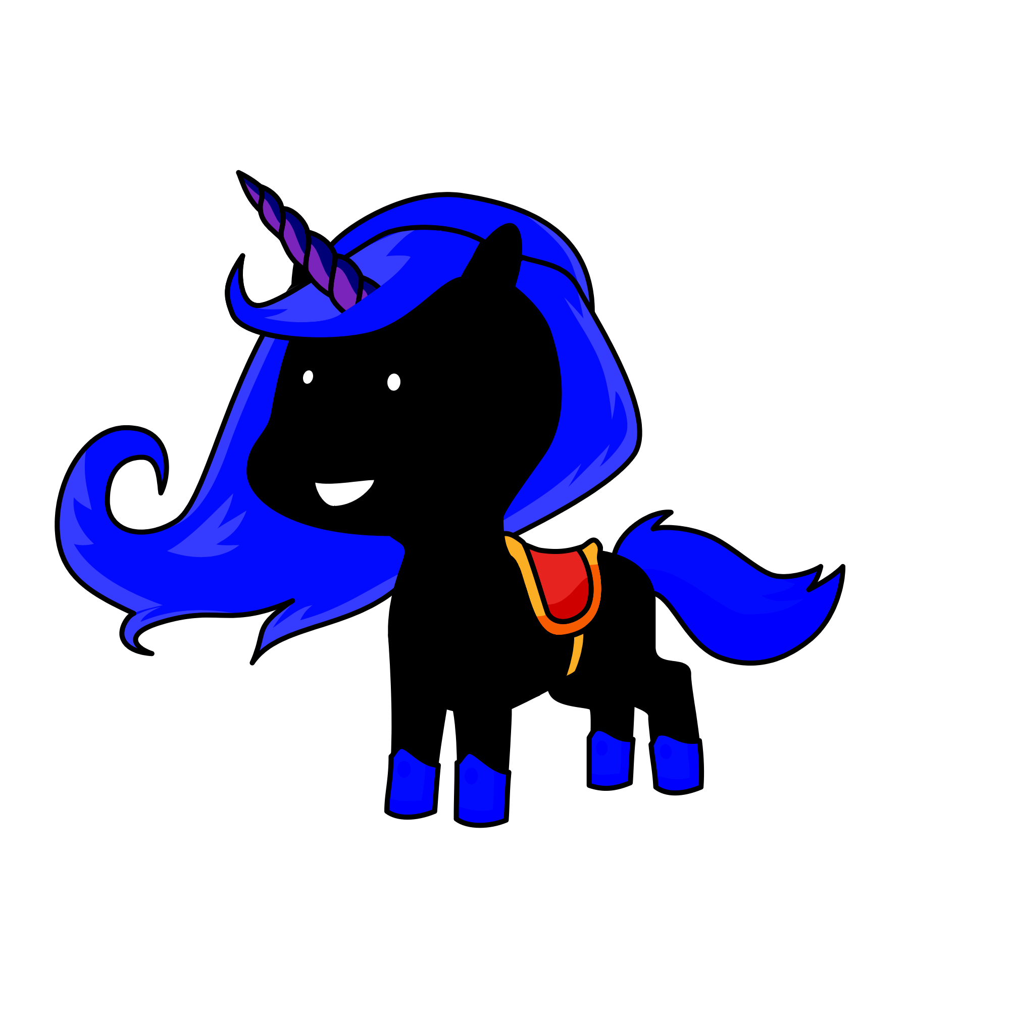 Secret ninja , the unicorn