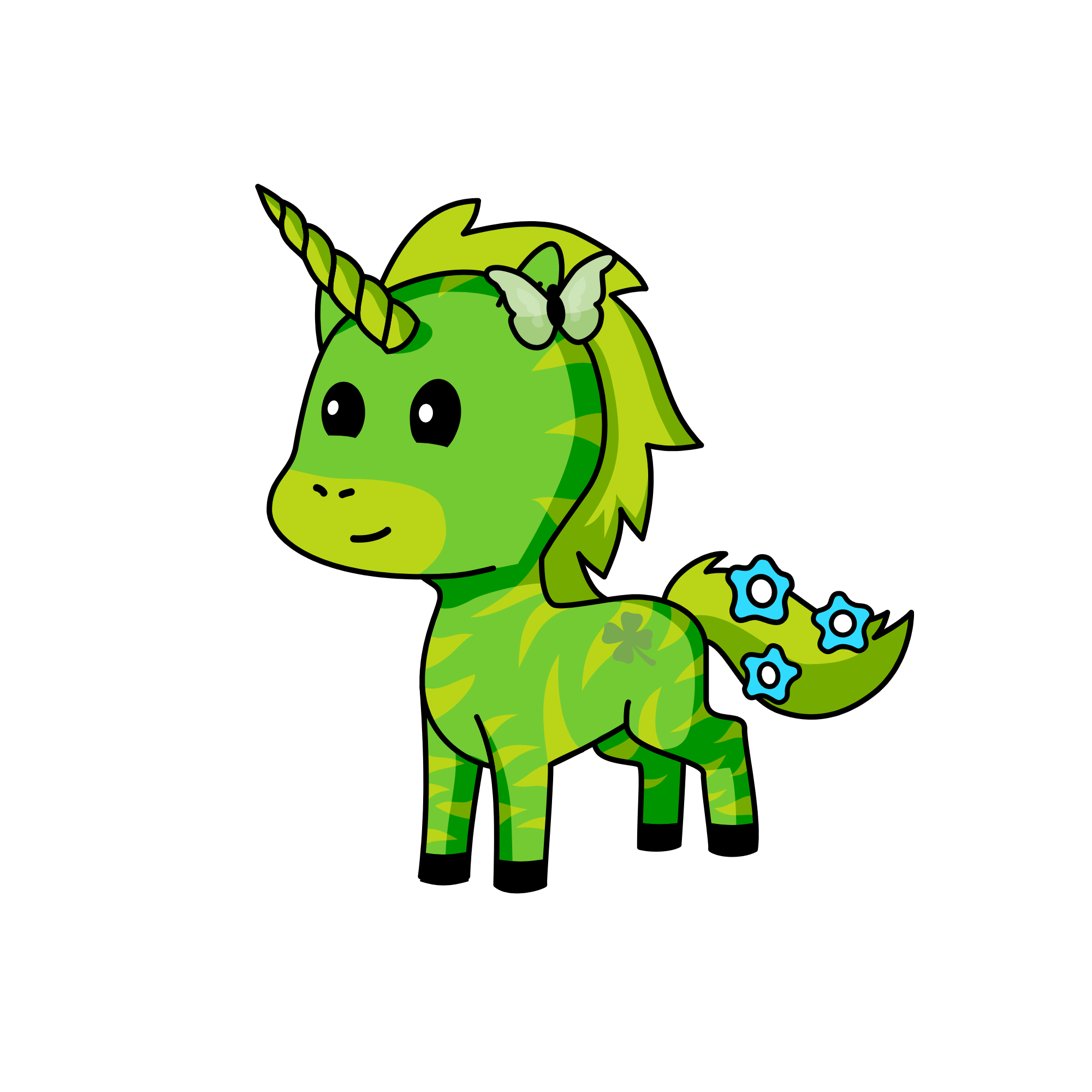 Zebby ll, the unicorn
