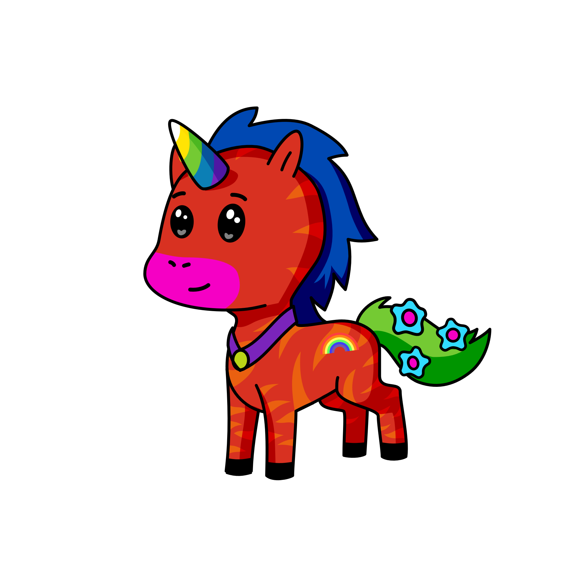 rainbow dream, the unicorn