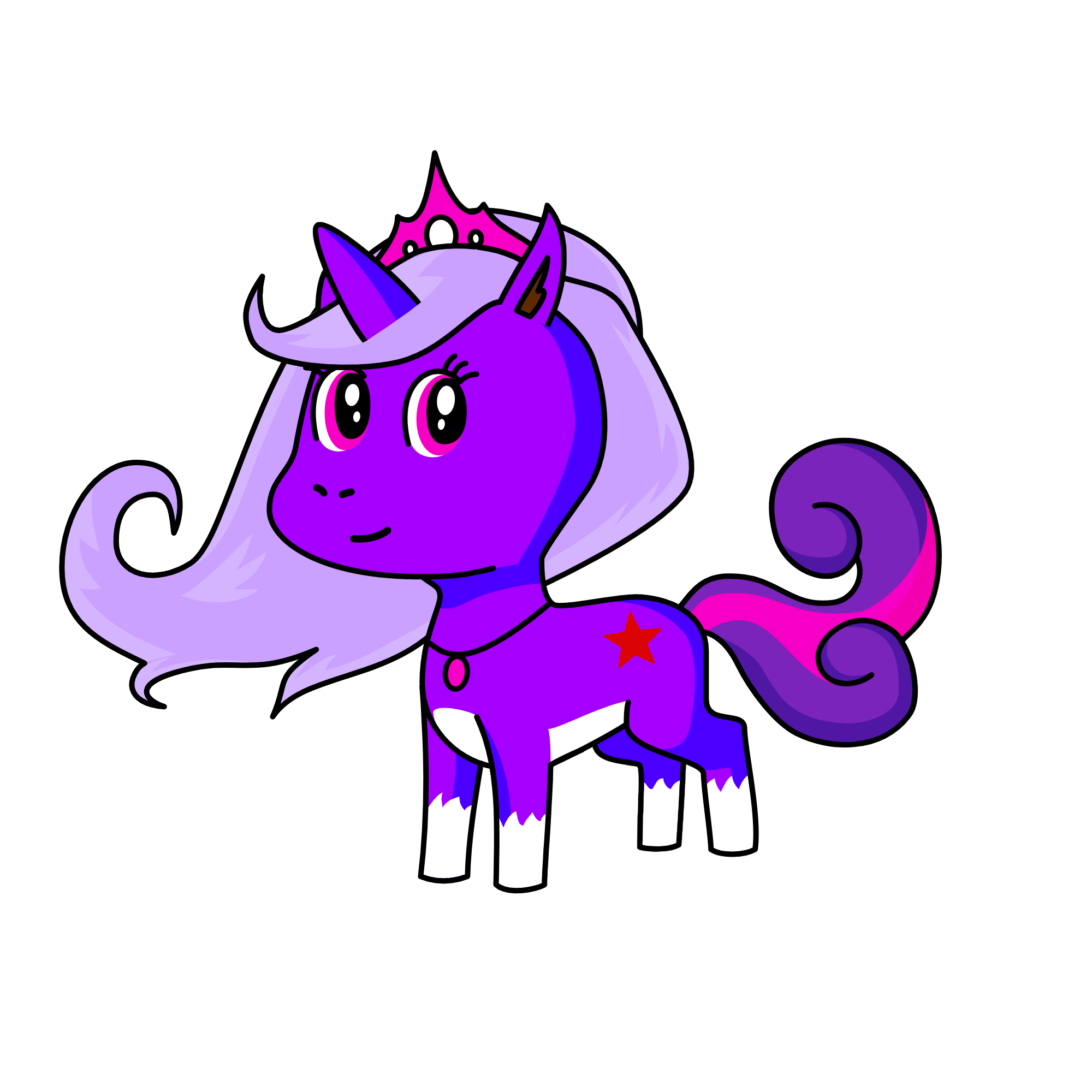 Princess Twilight Sparkle, the unicorn