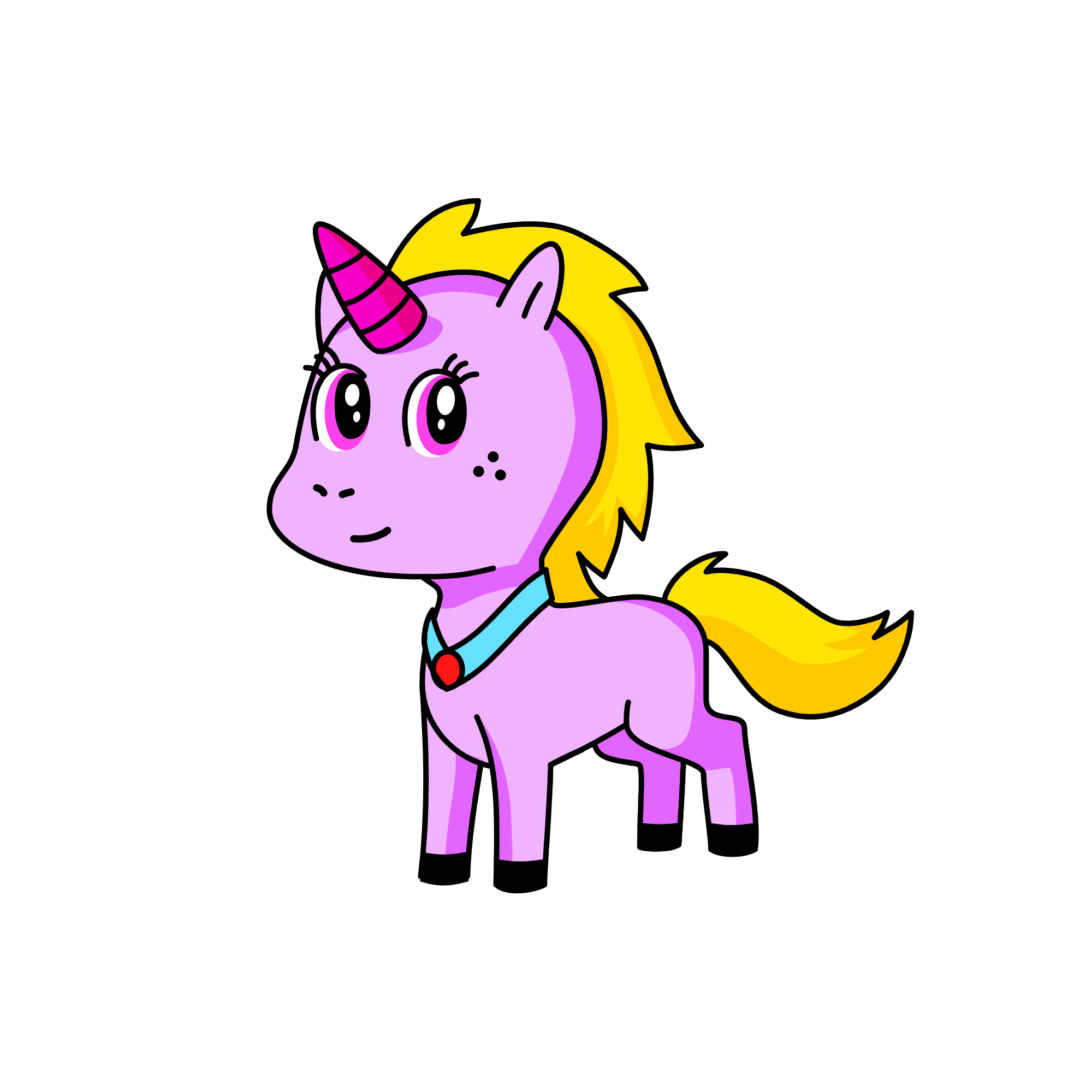 Zayde, the unicorn