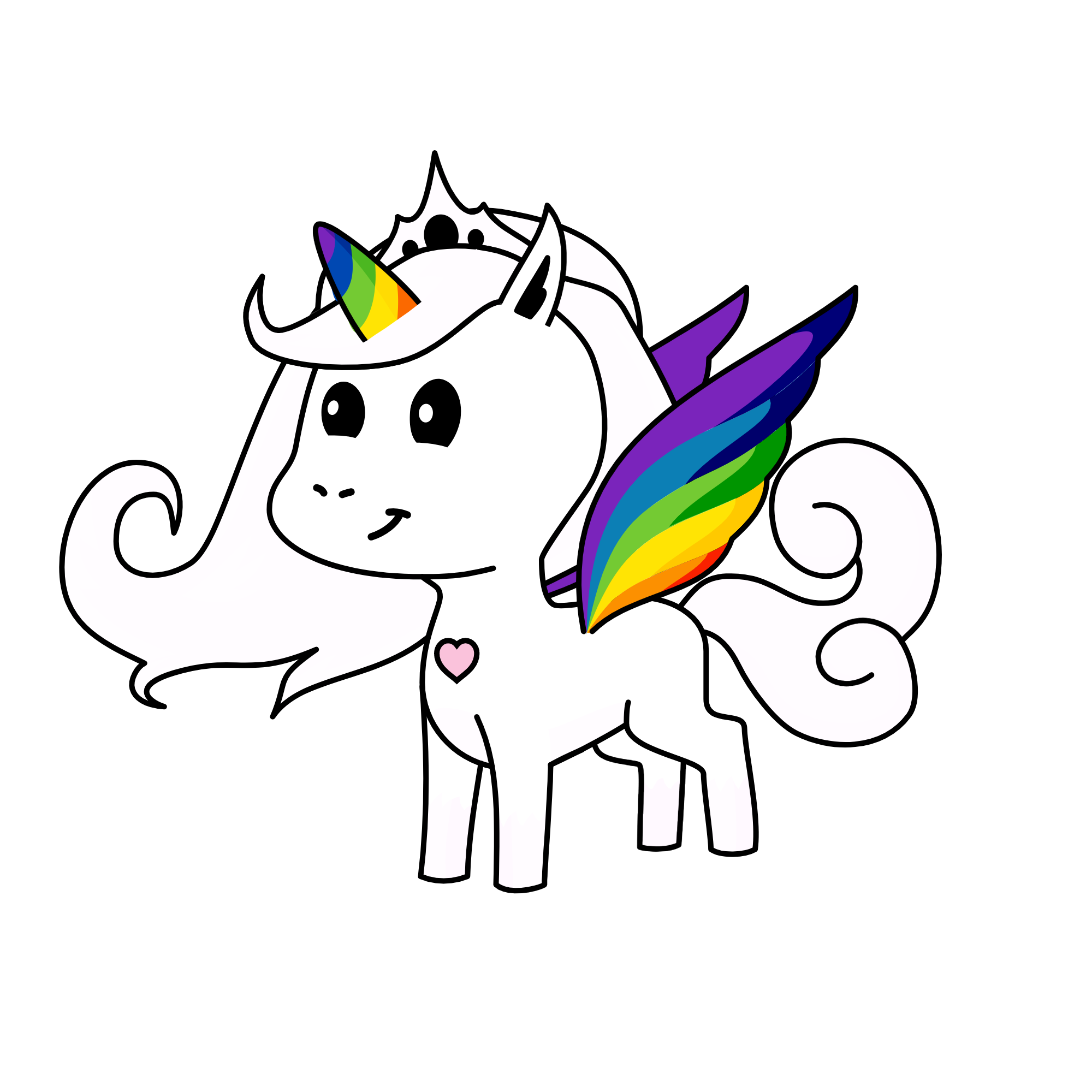 Xx Good vibes only x X, the unicorn