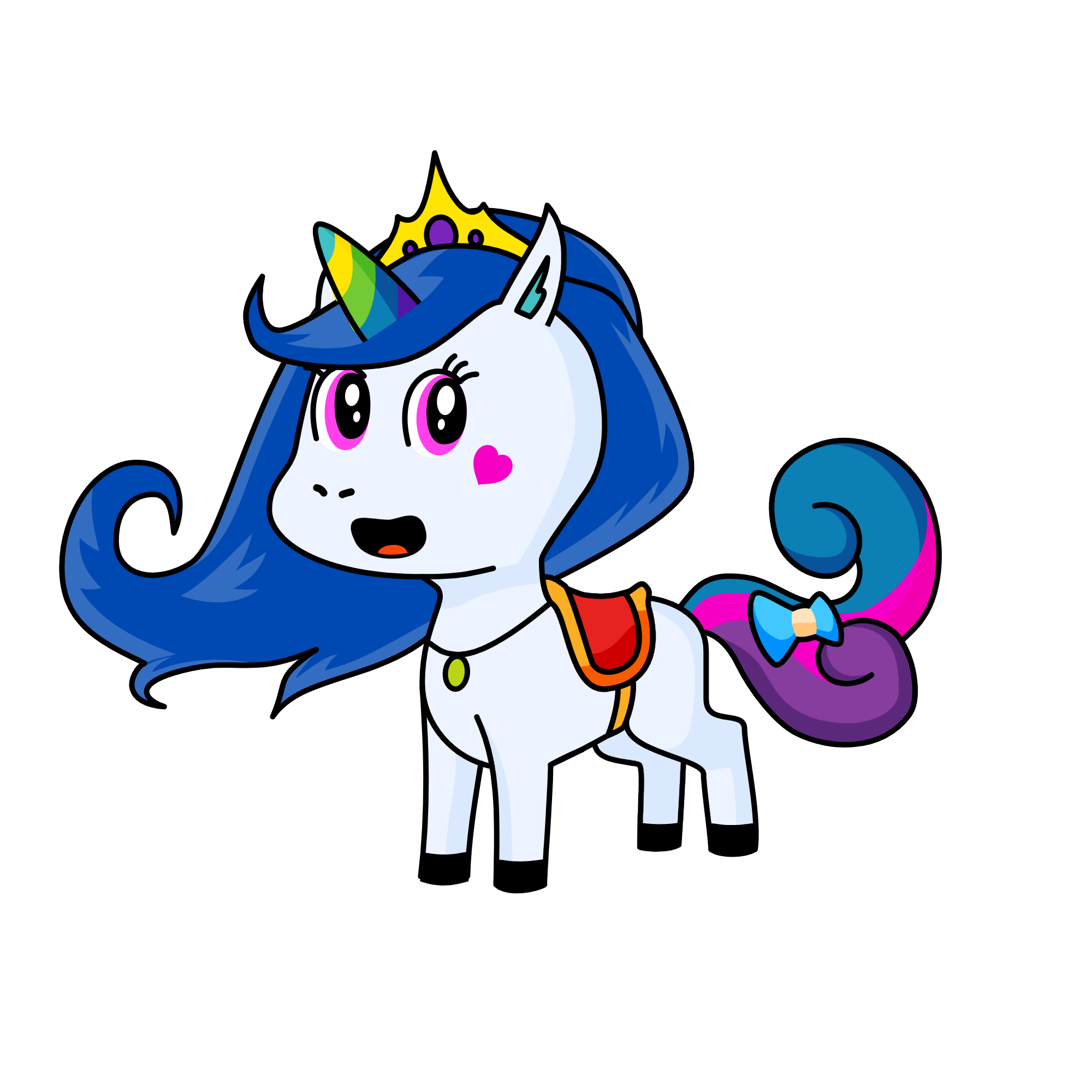sparkles, the unicorn