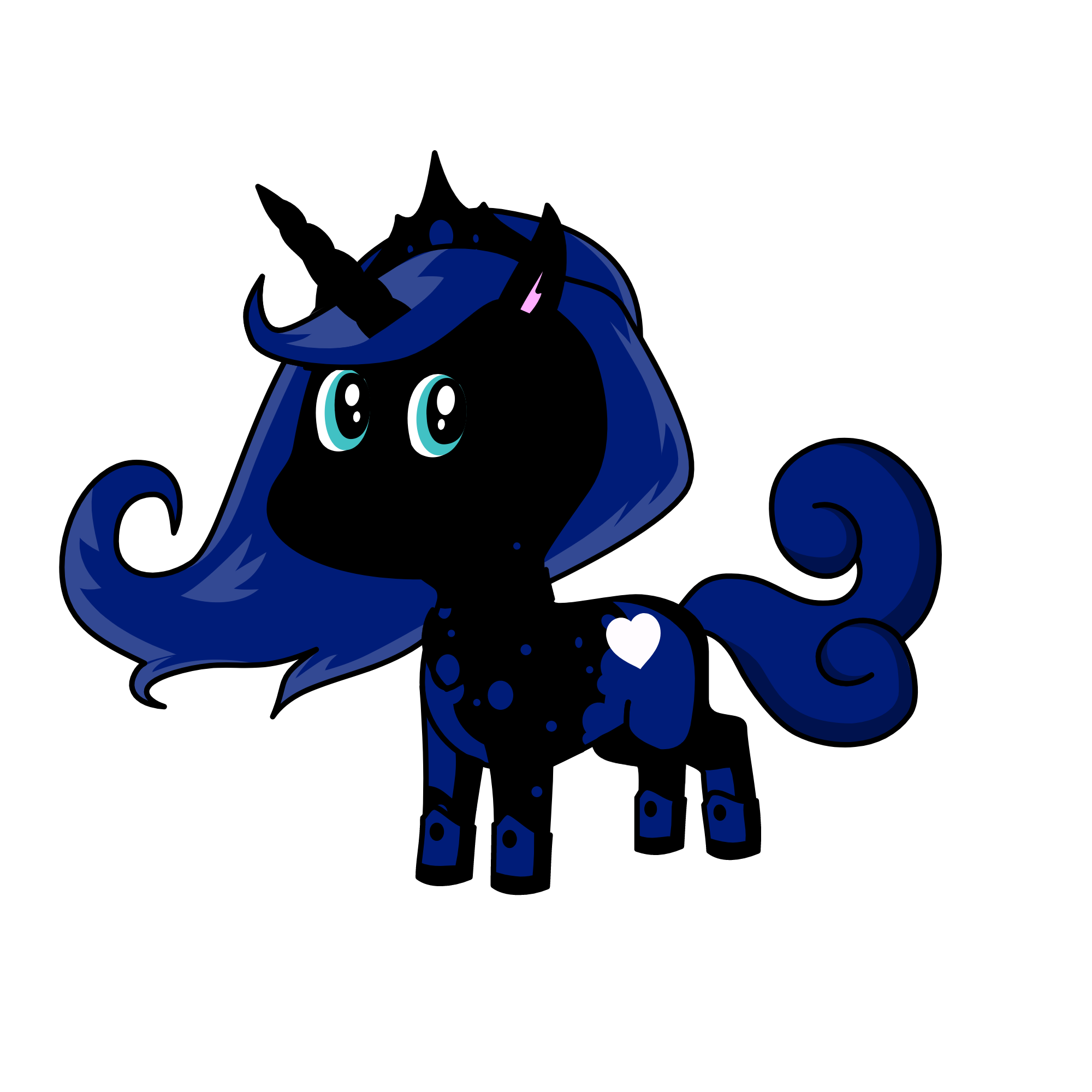 THE REAL NIGHT MARE MOON 🤬, the unicorn