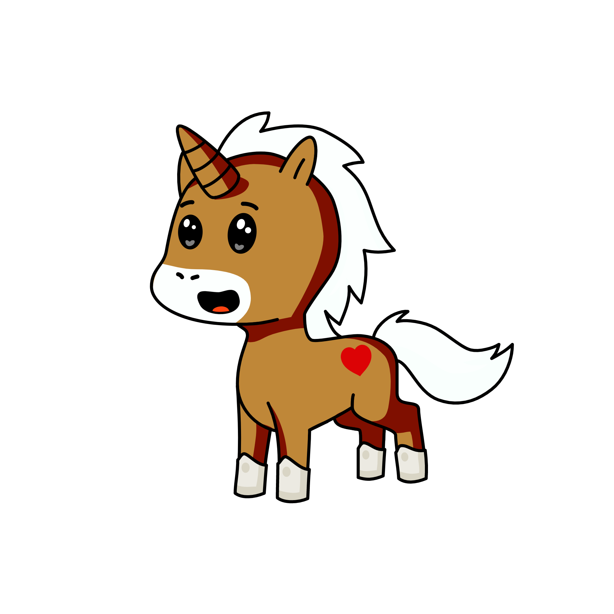 Boxy, the unicorn