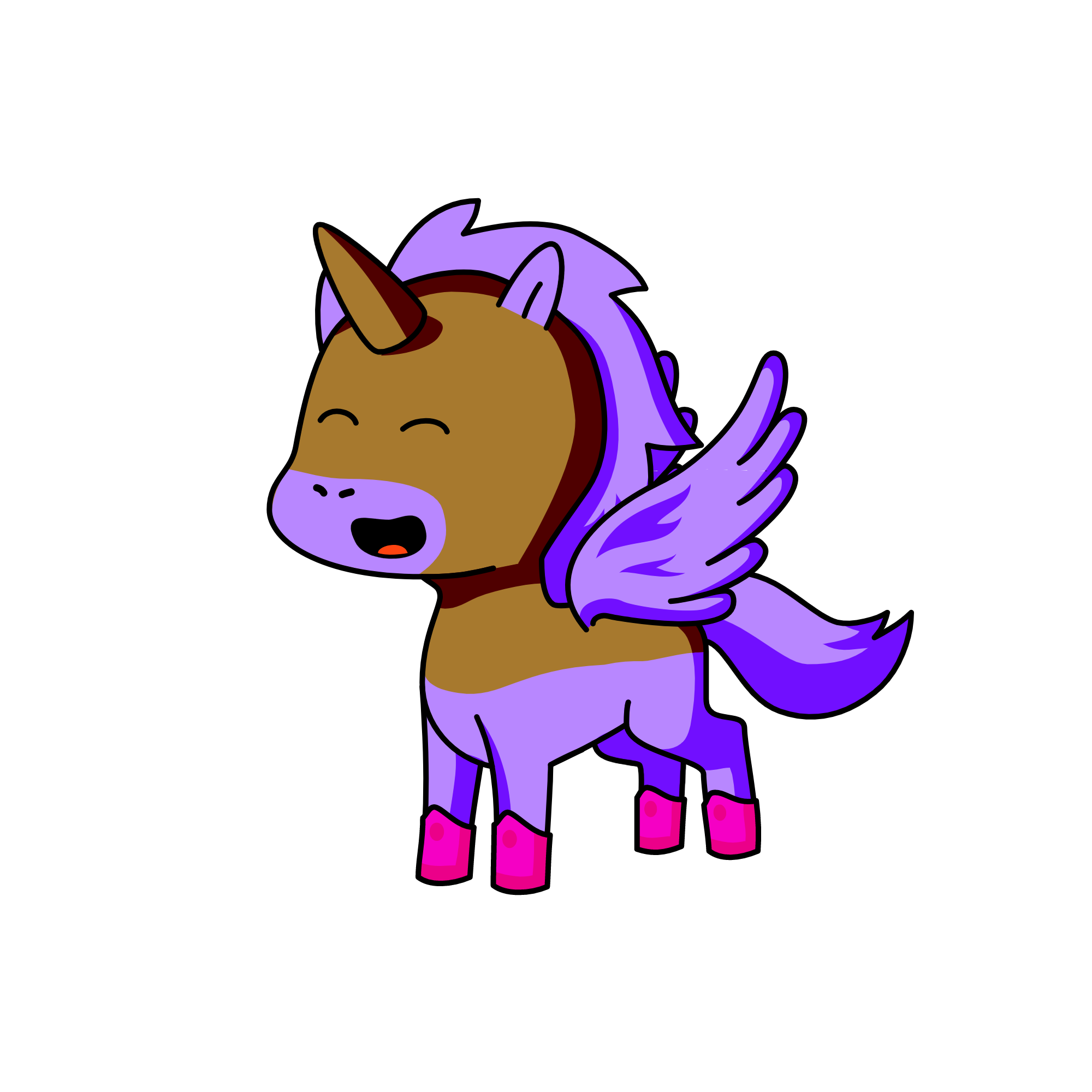 Foxy, the unicorn