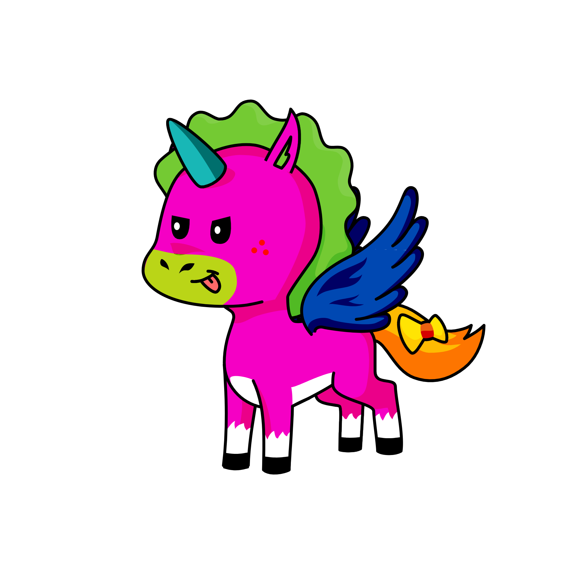                             , the unicorn