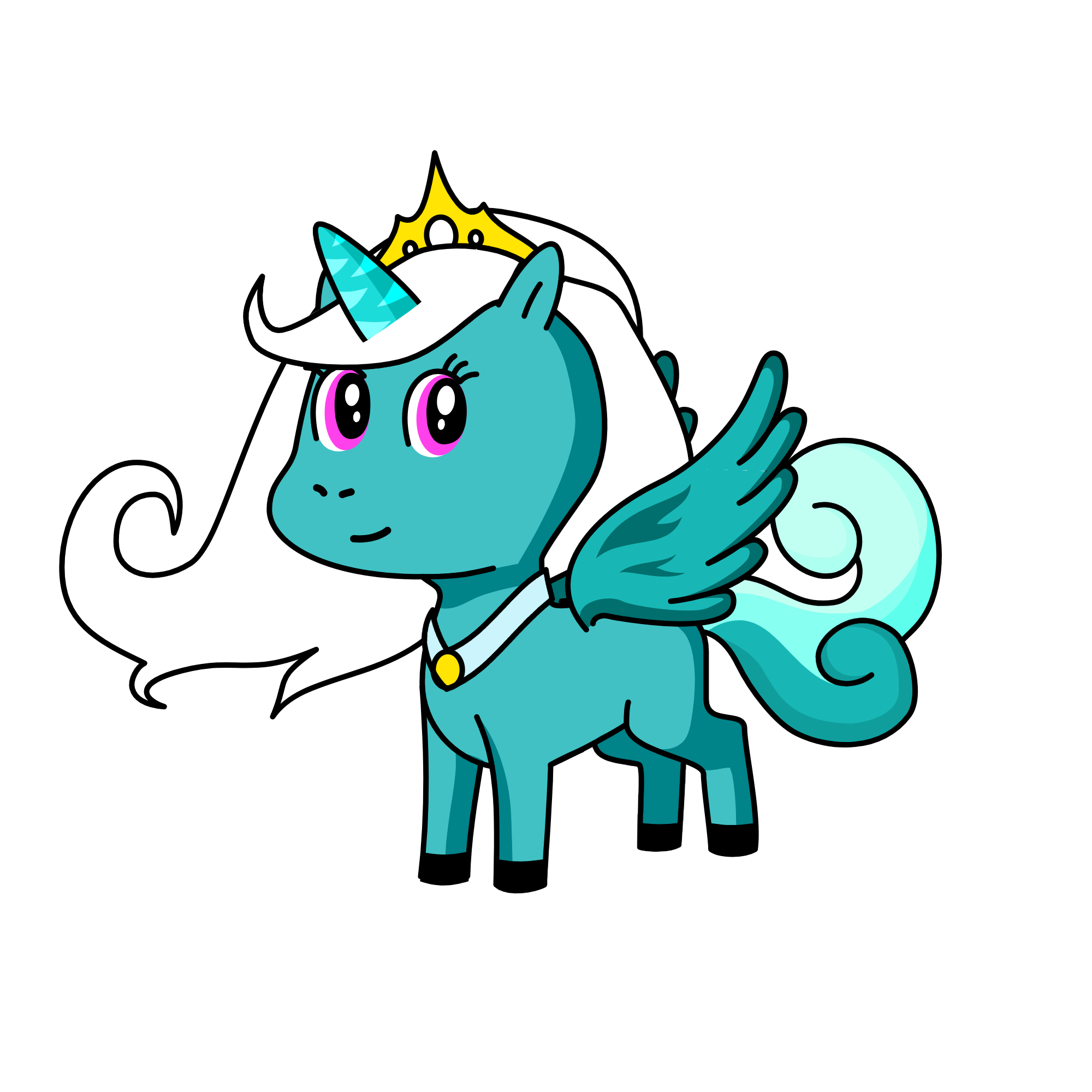 Alsa, the unicorn