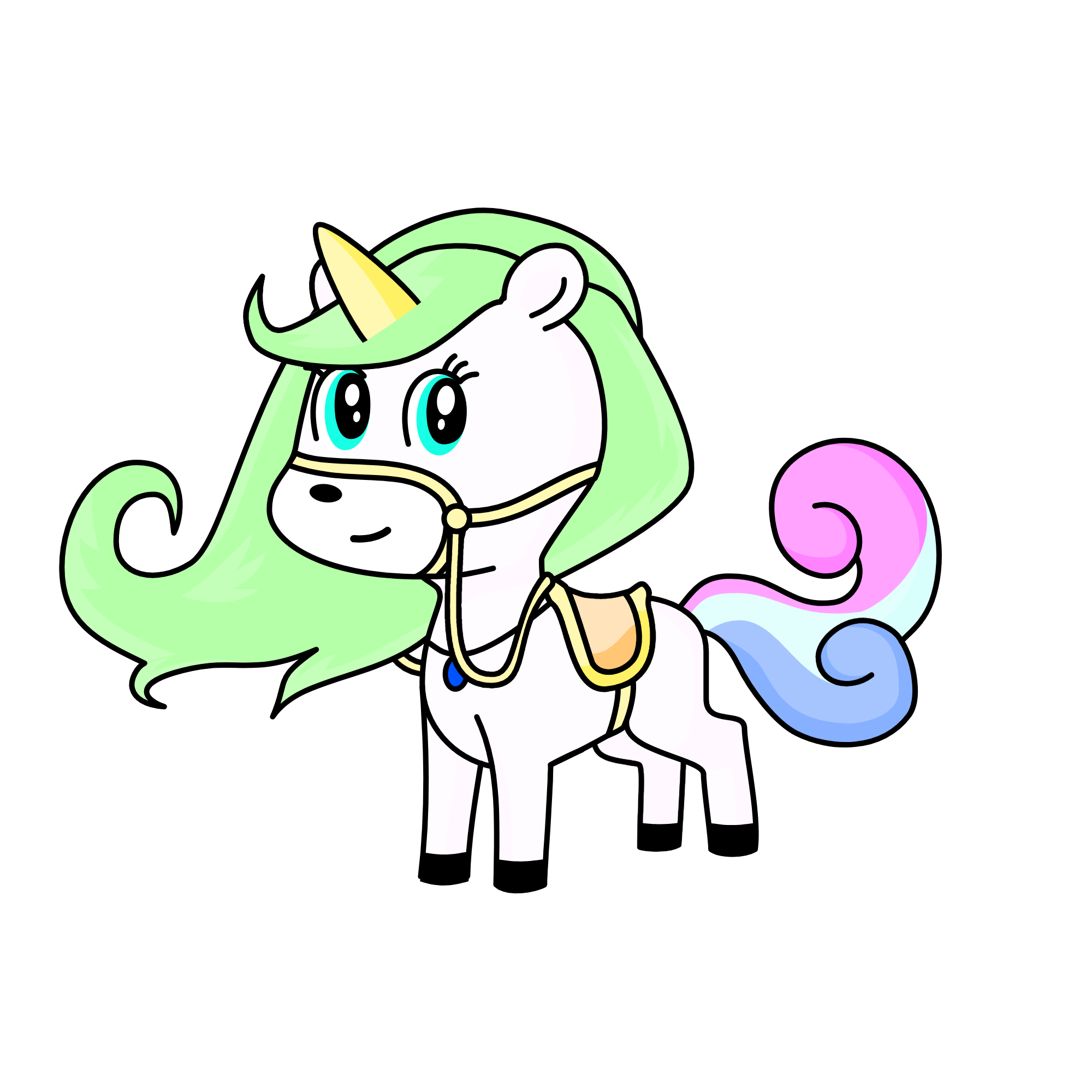 Jasmine, the unicorn