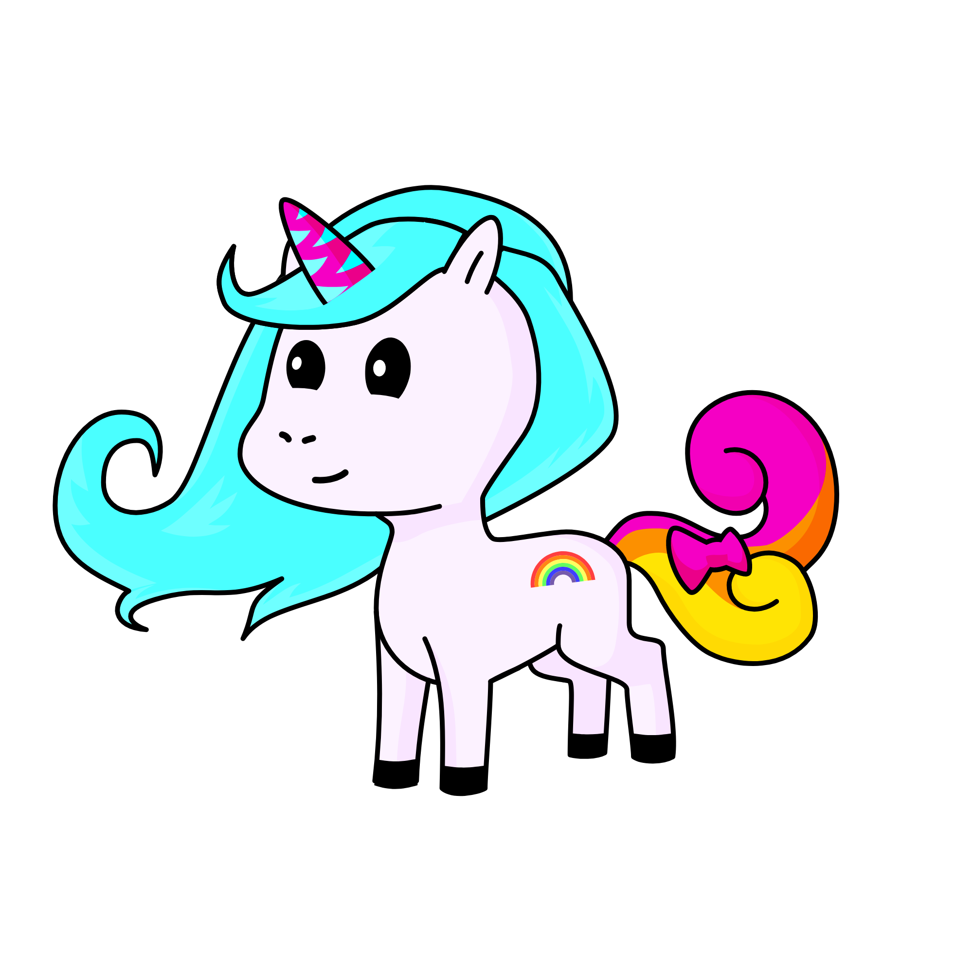 rose, the unicorn