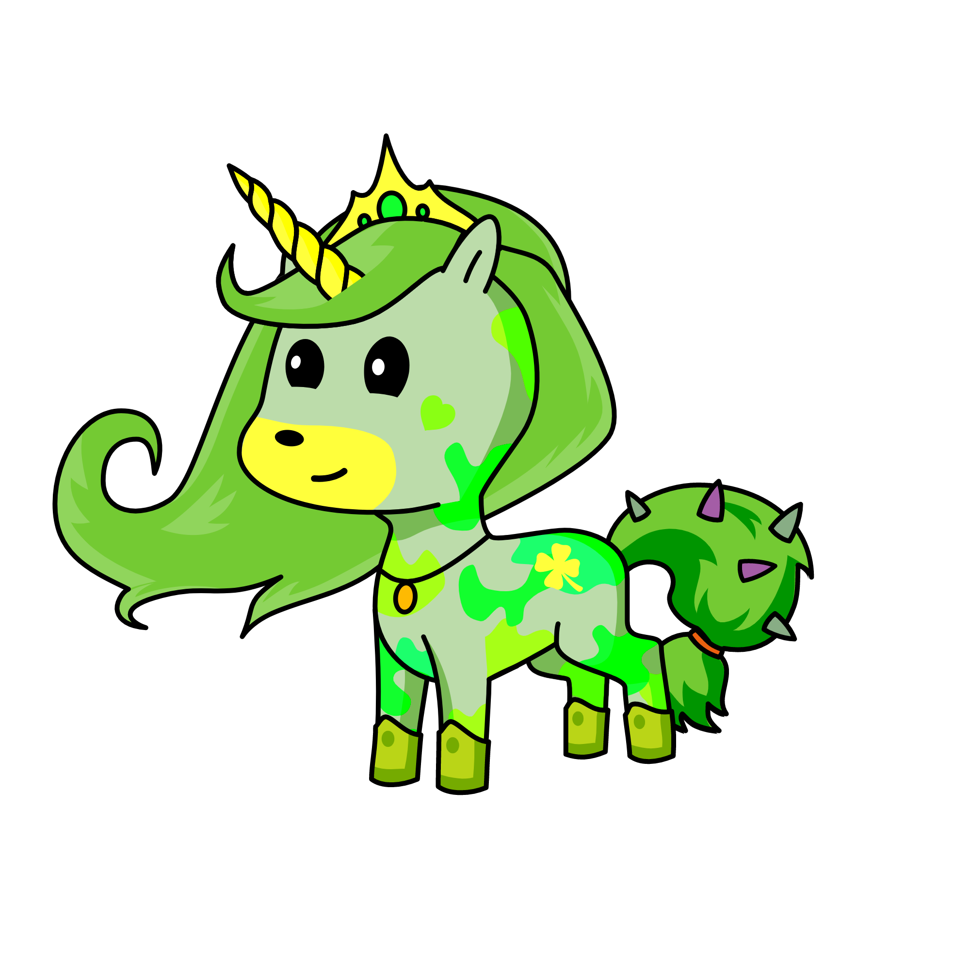 Gardeno, the unicorn