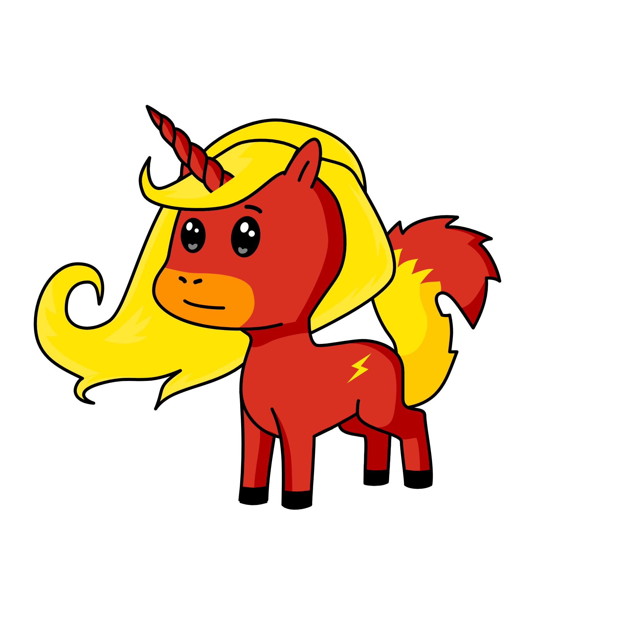 Gryffindor, the unicorn