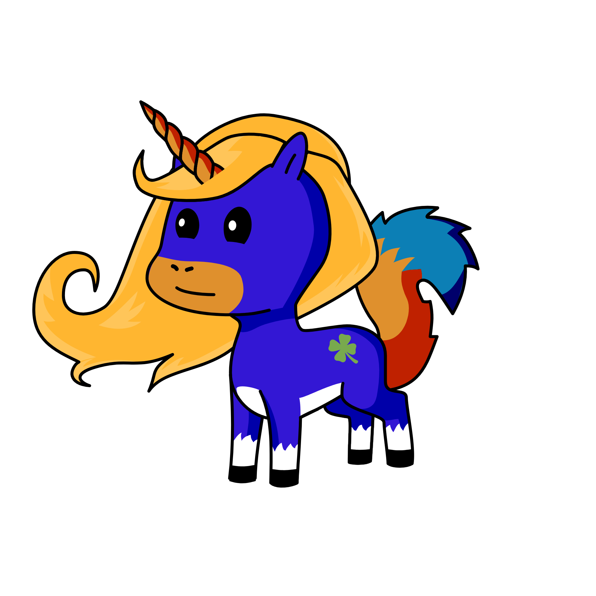 Ravenclaw, the unicorn
