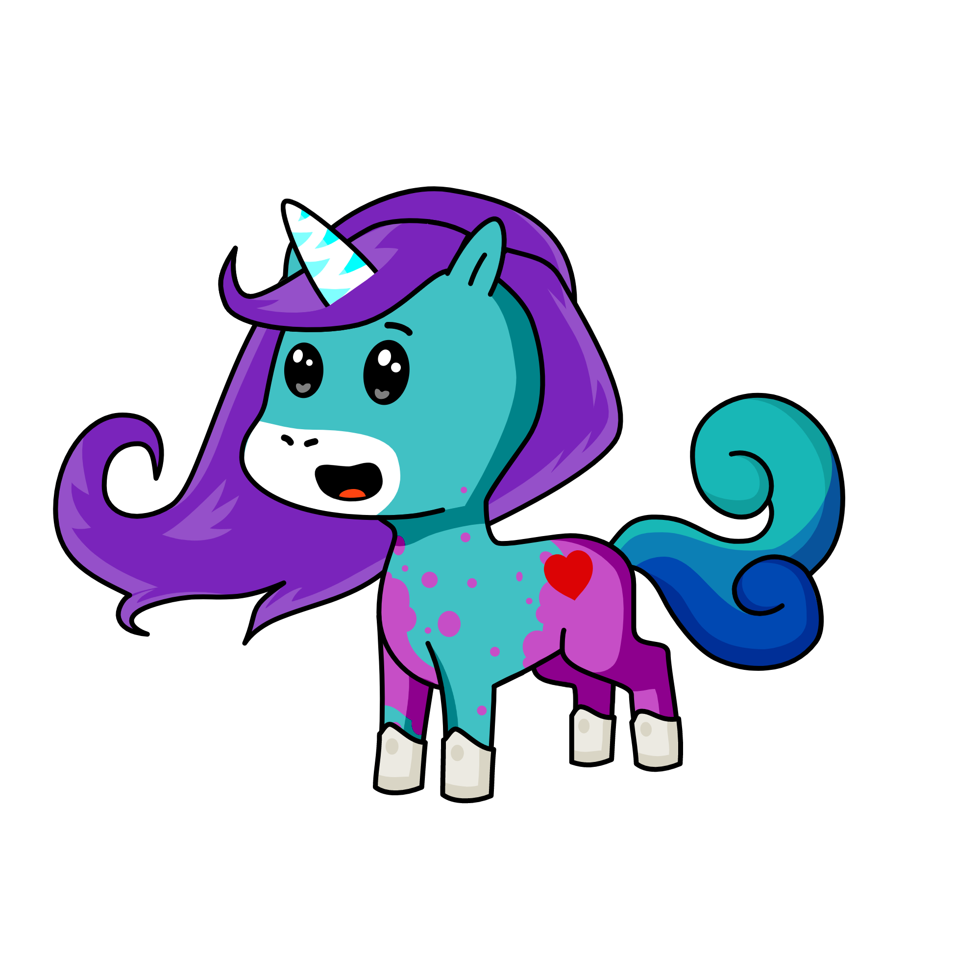stupiy, the unicorn