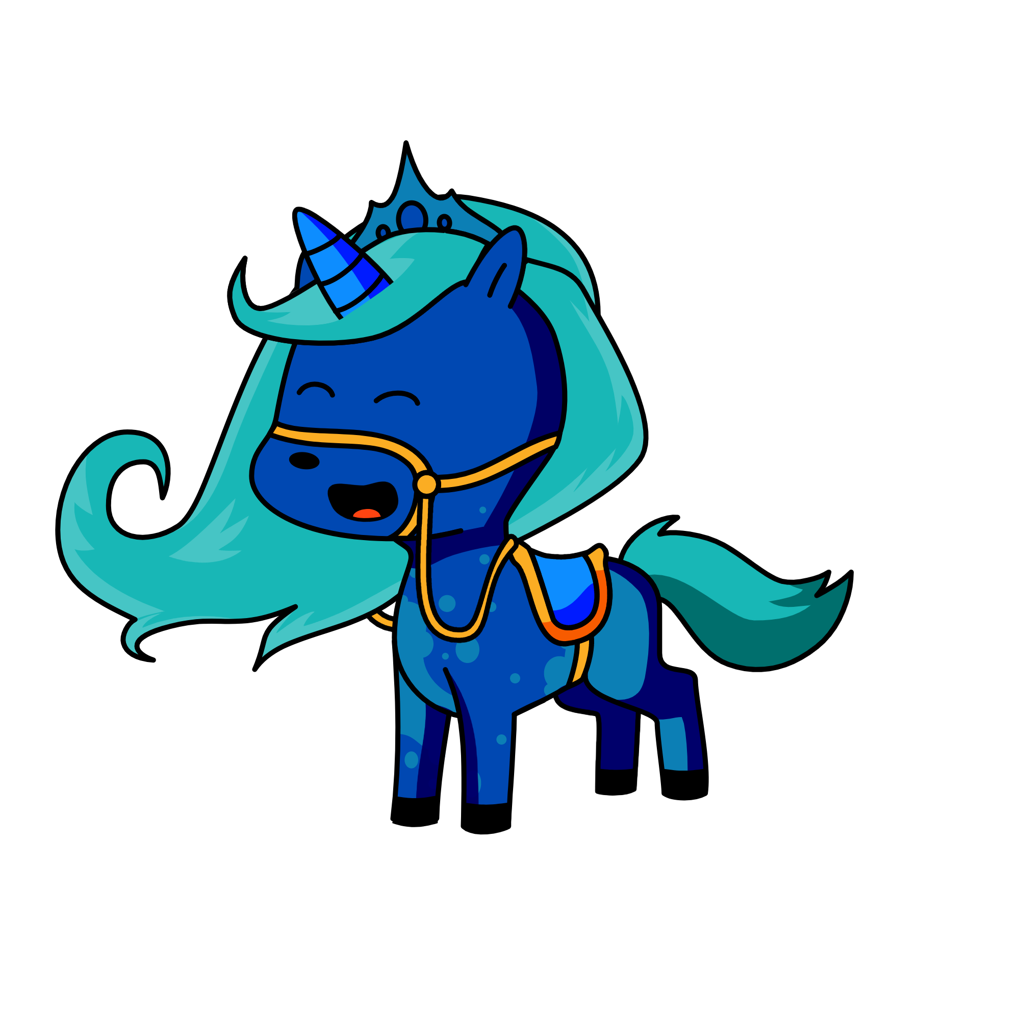 Skye, the unicorn