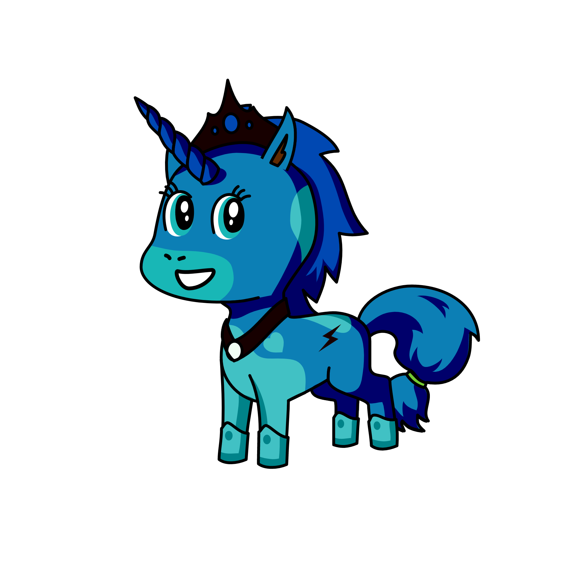 Luna, the unicorn