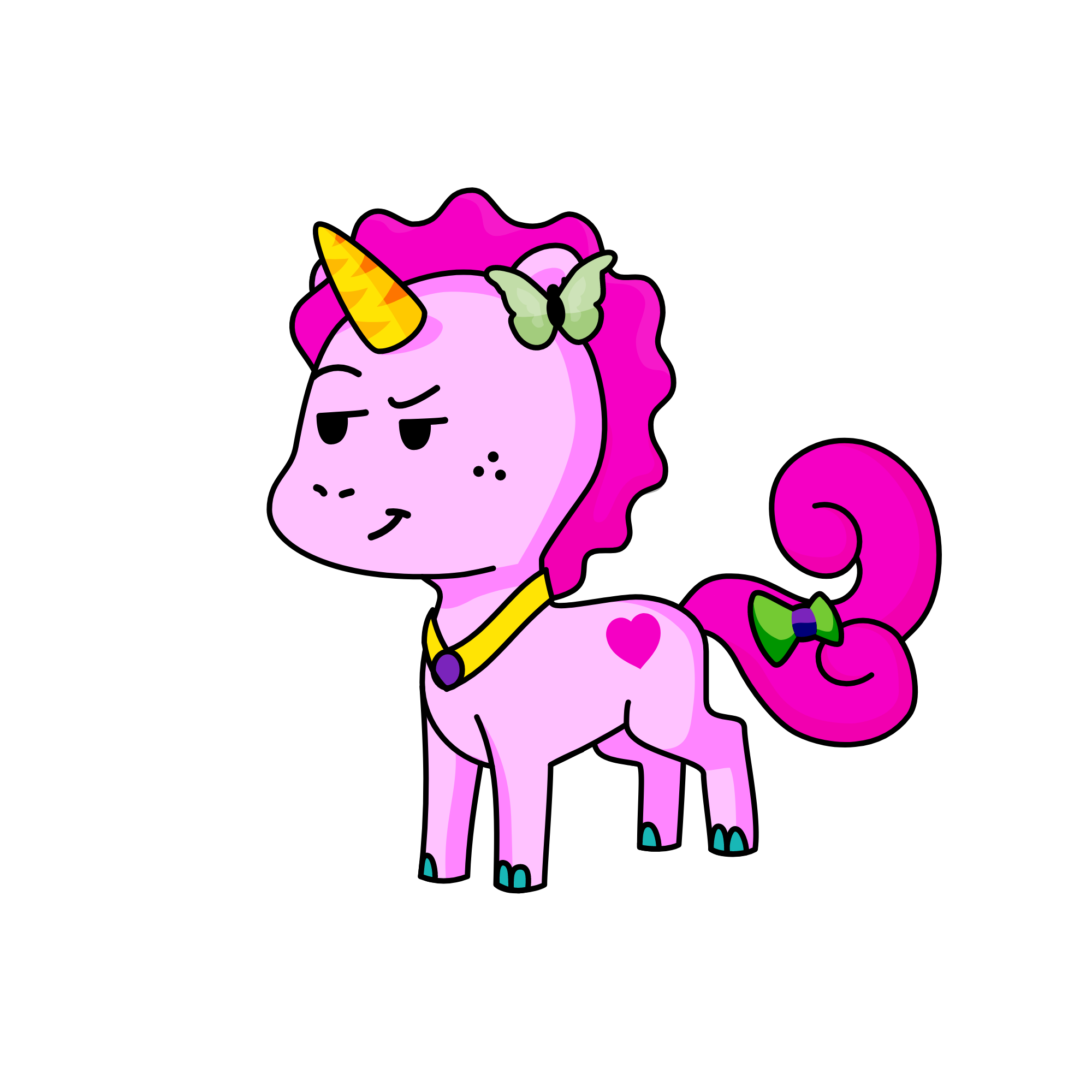 Joie, the unicorn