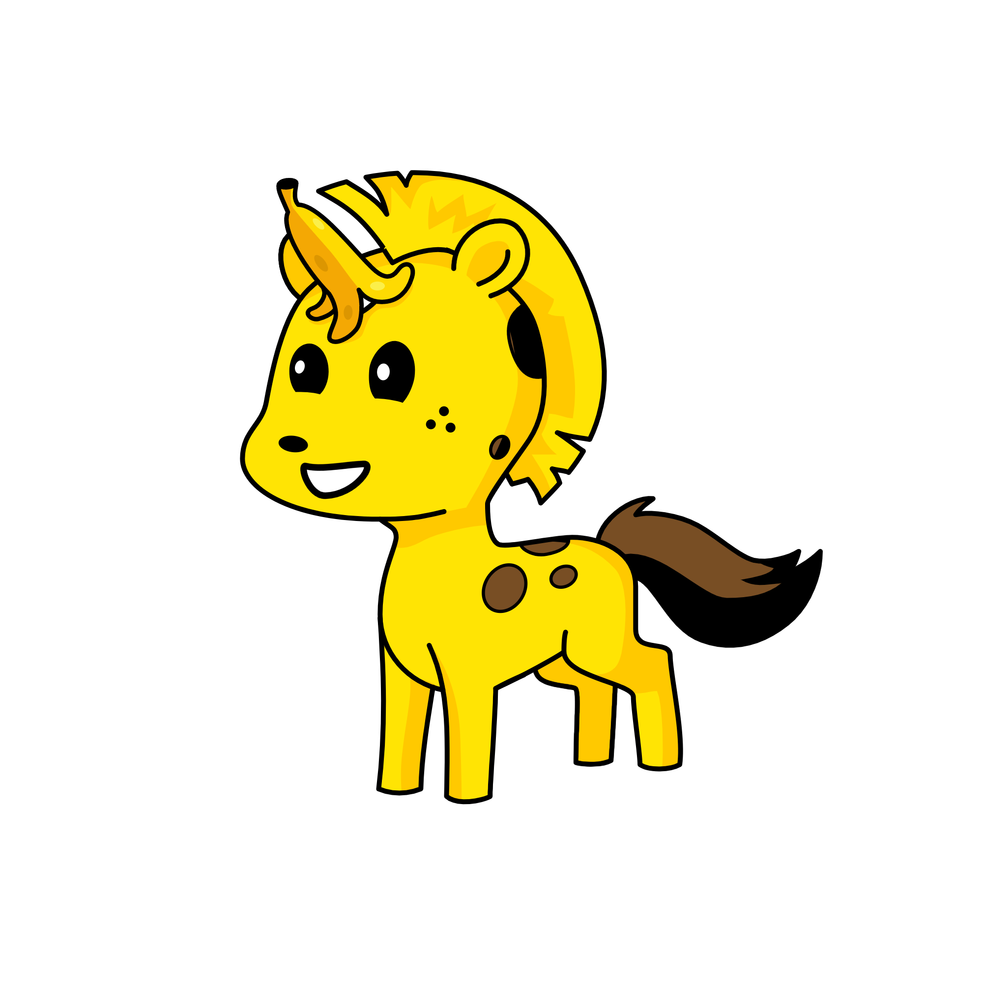 banana, the unicorn