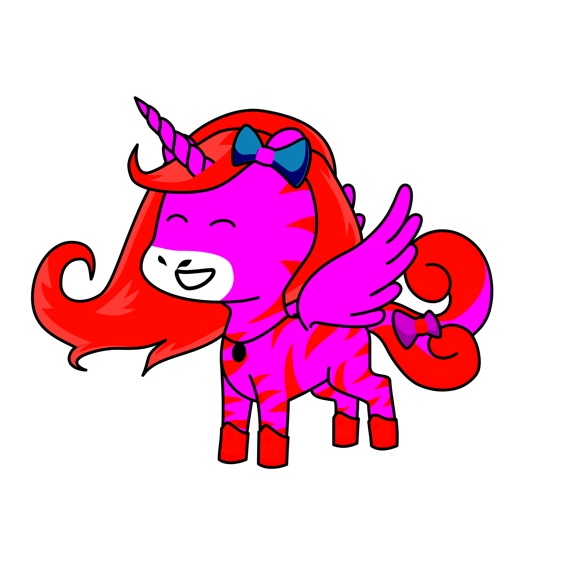 will u be my valentine, the unicorn