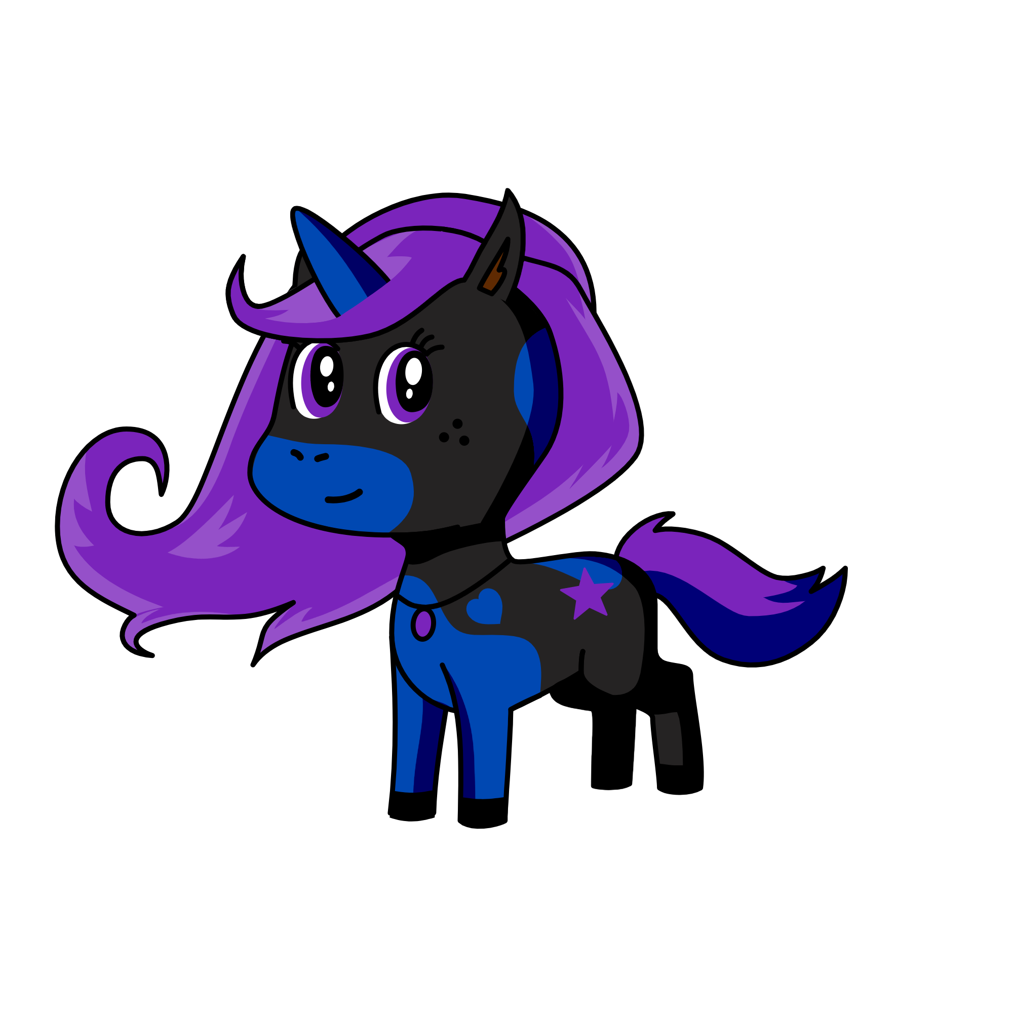 luna, the unicorn
