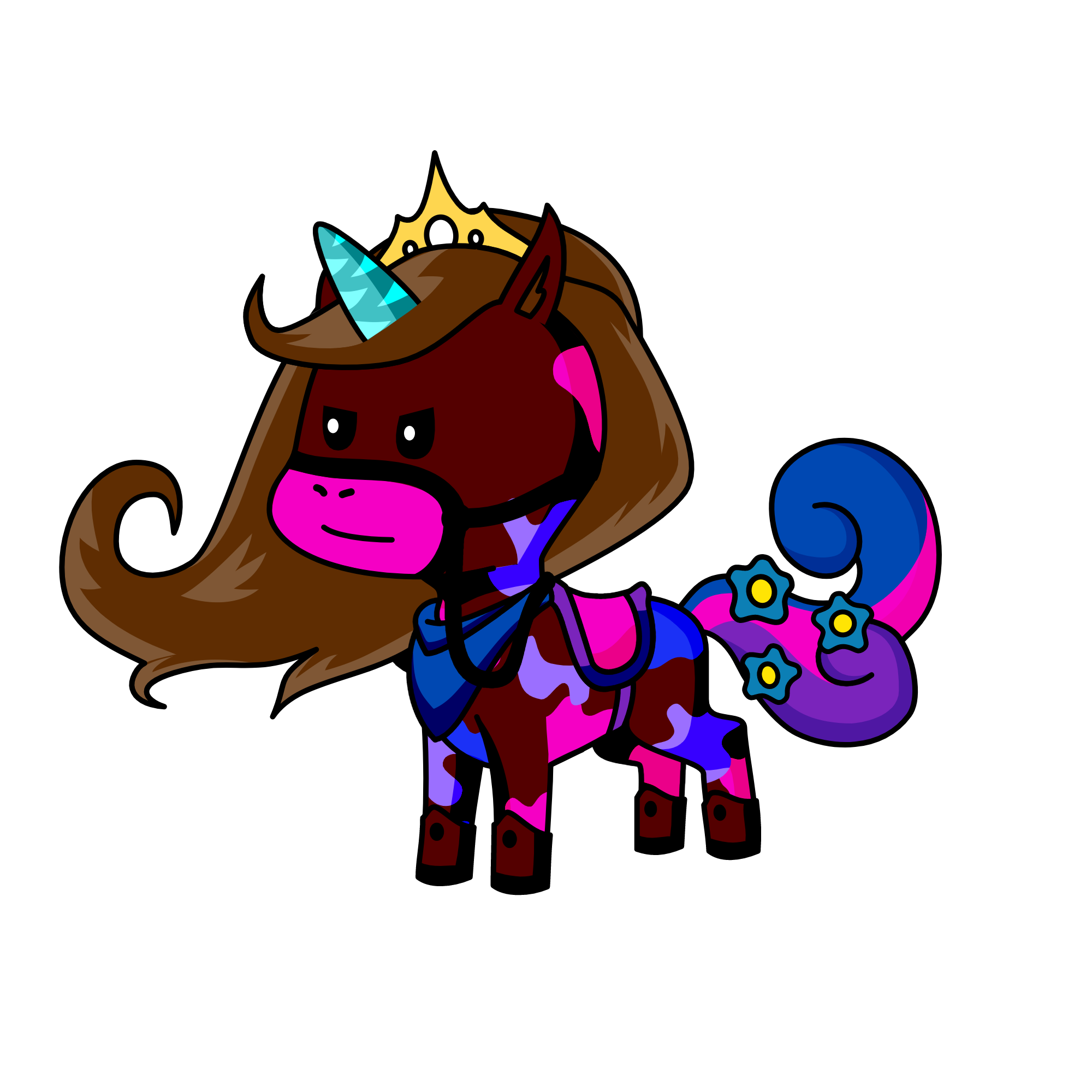 wood, the unicorn