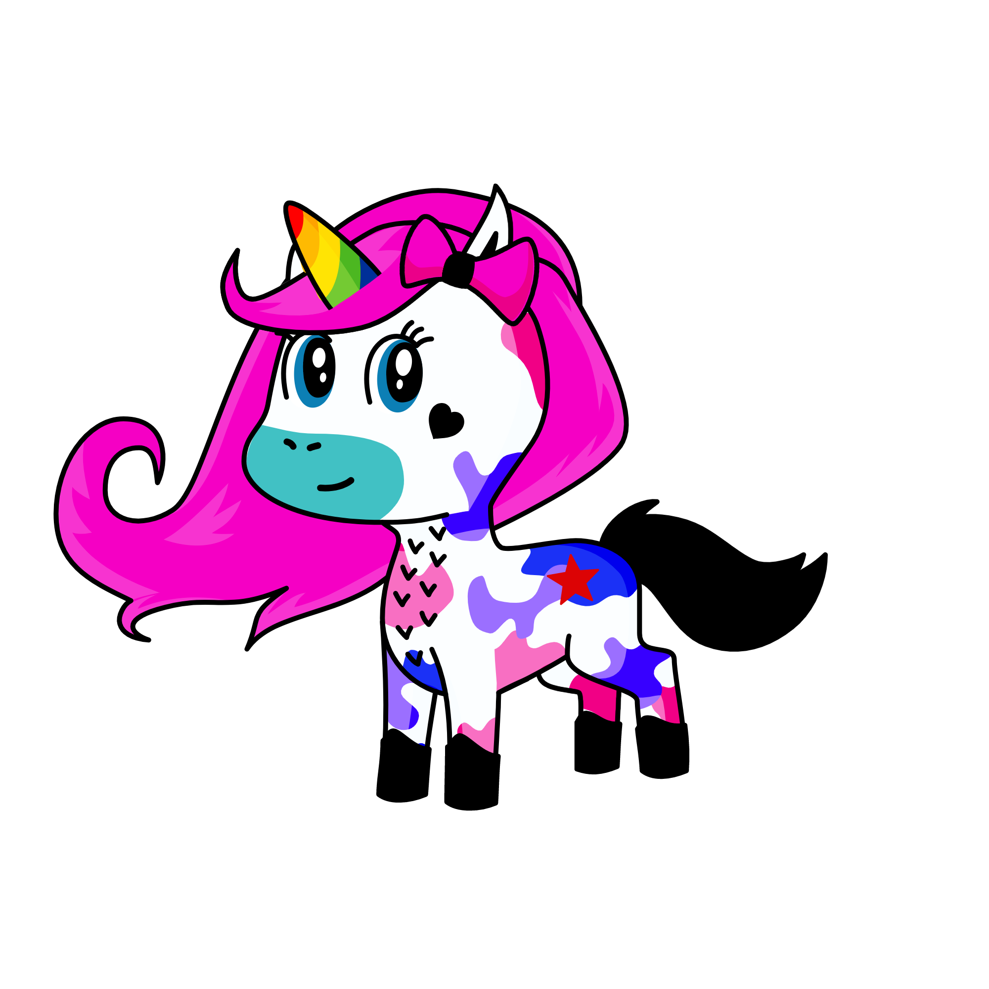 WE ARE FRIENDS, the unicorn