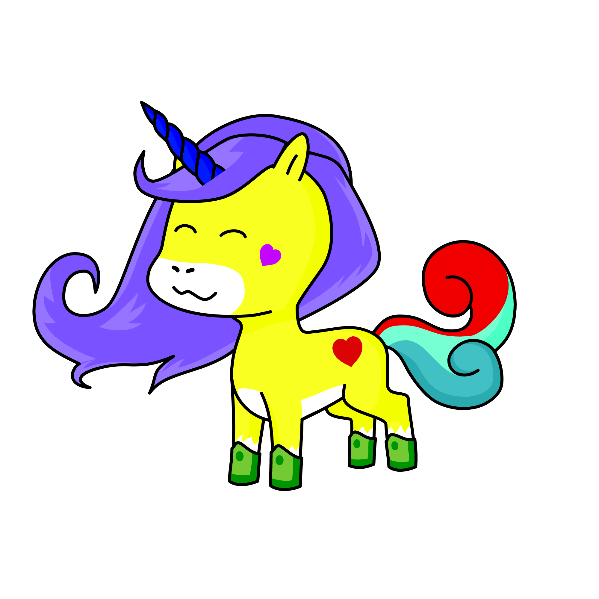 Lunita, the unicorn