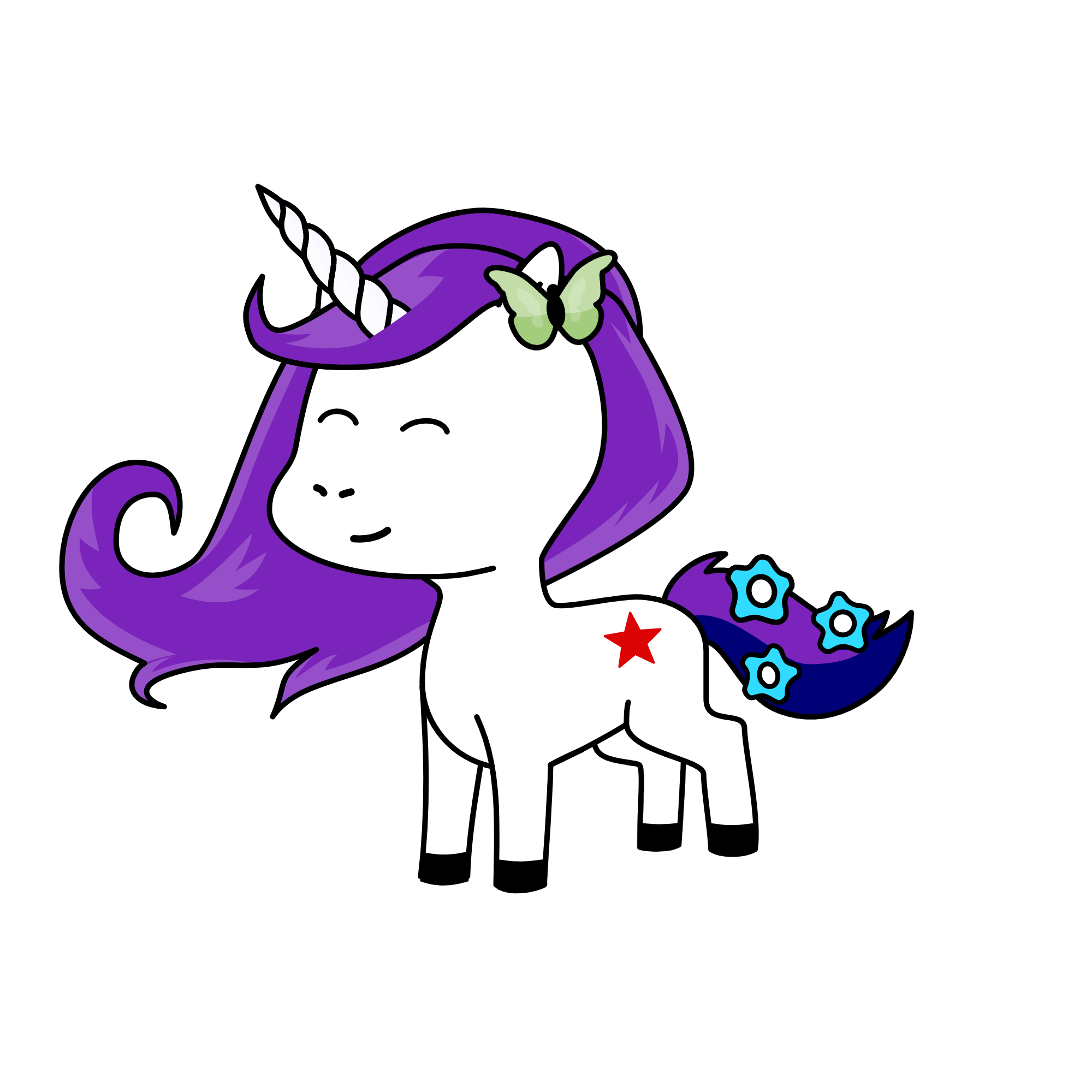 Delilah, the unicorn