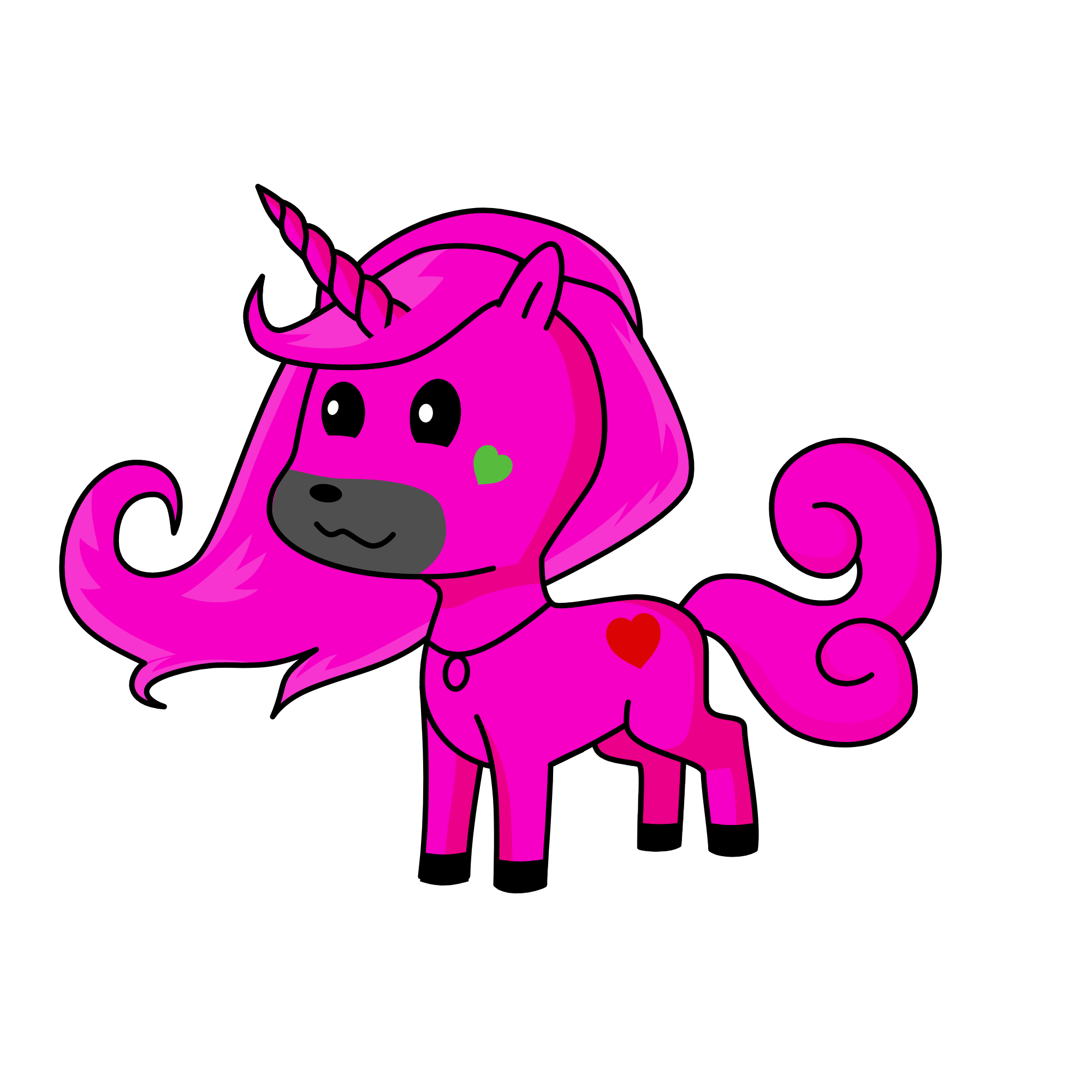 Pinkie Pie, the unicorn