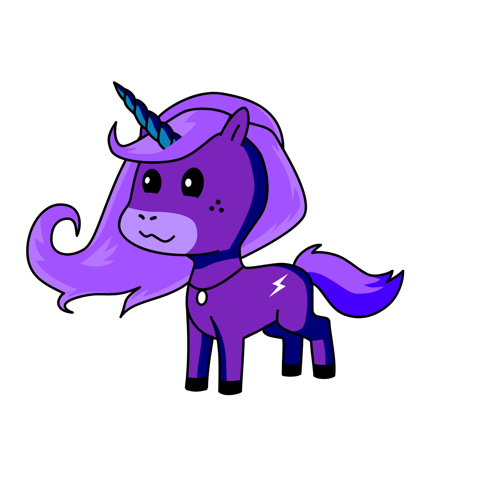 Light, the unicorn