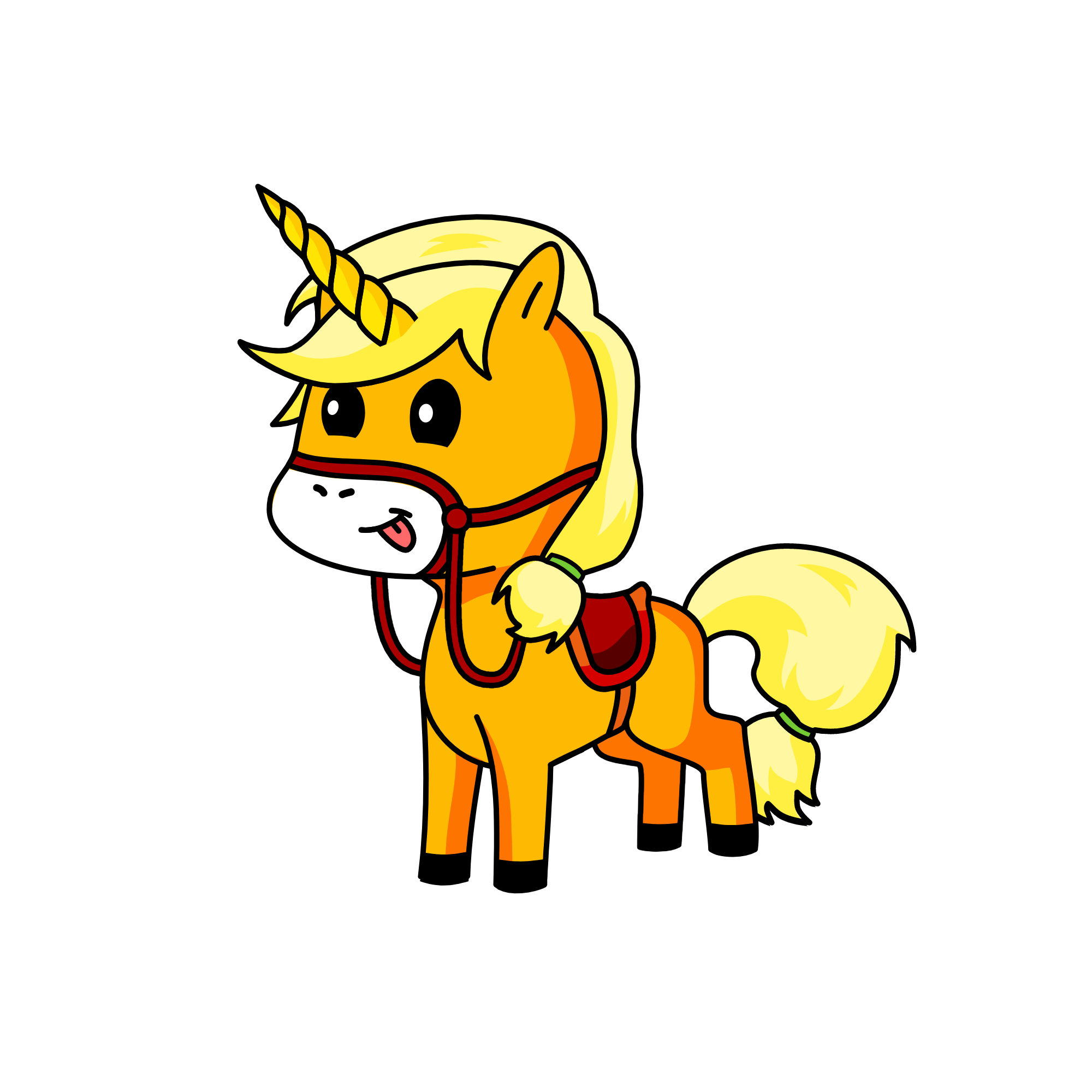 Apples, the unicorn
