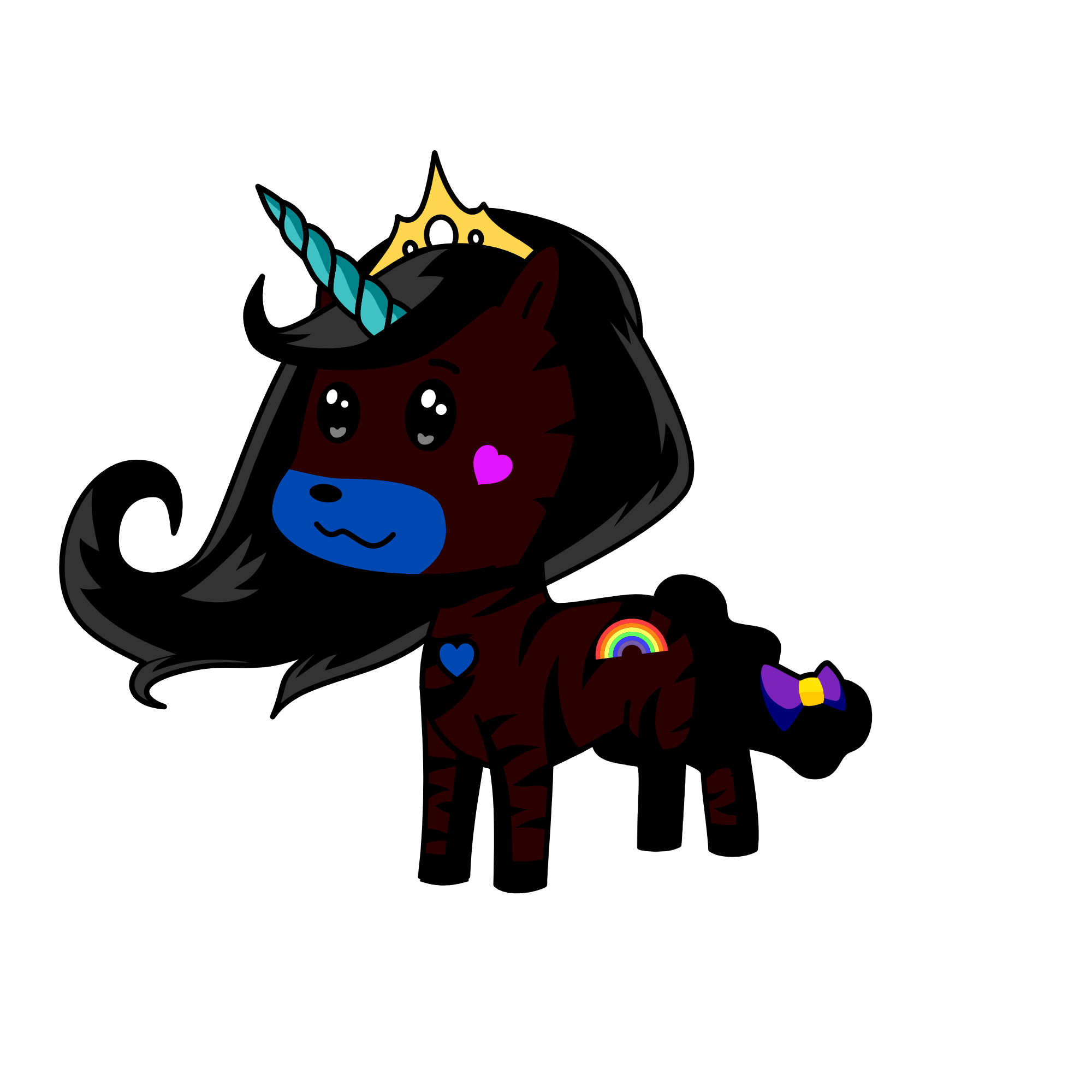 destene, the unicorn