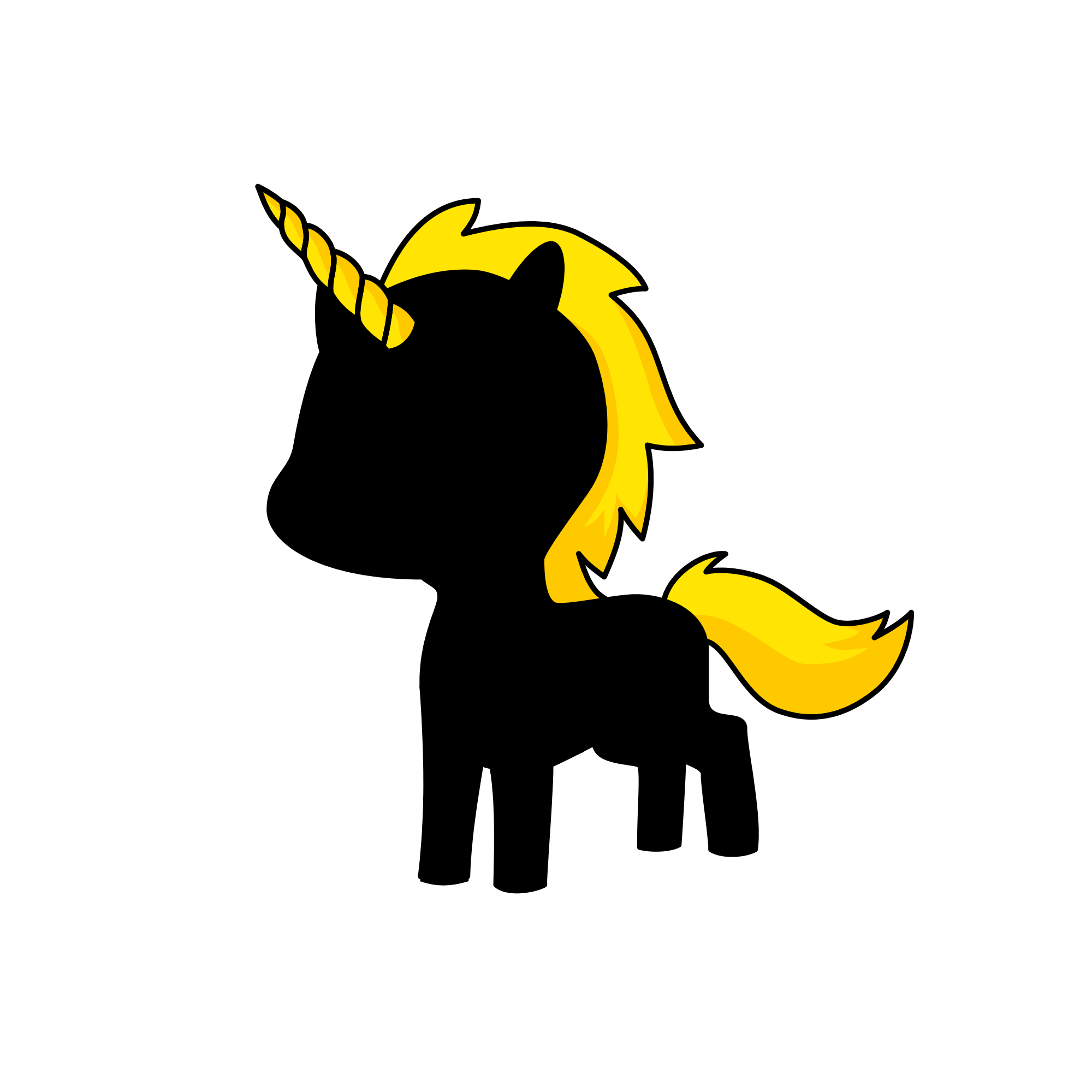 Lightning , the unicorn